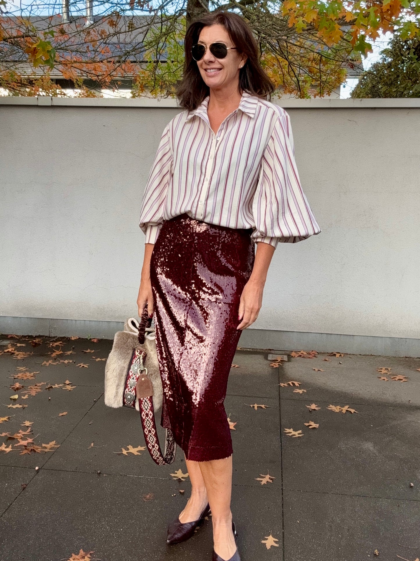 Minus Rok PSZidda Pailletten Cordovan