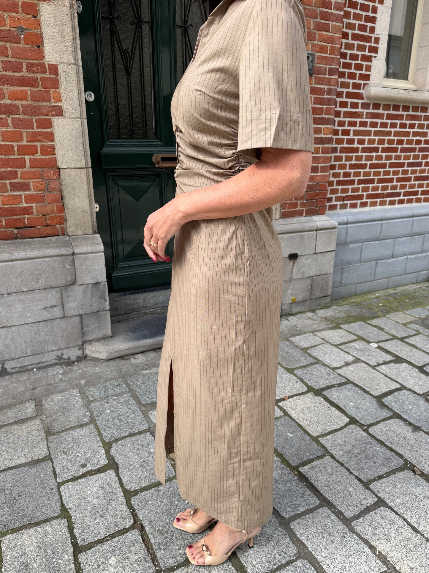 Jiji Studio Jurk Léandre Beige