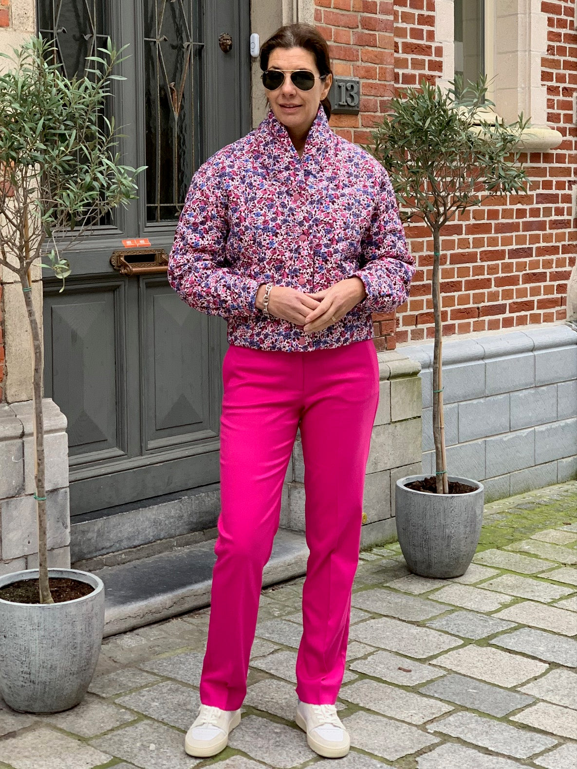 OUTLET Fabienne Chapot Broek Elliot Pink Darling