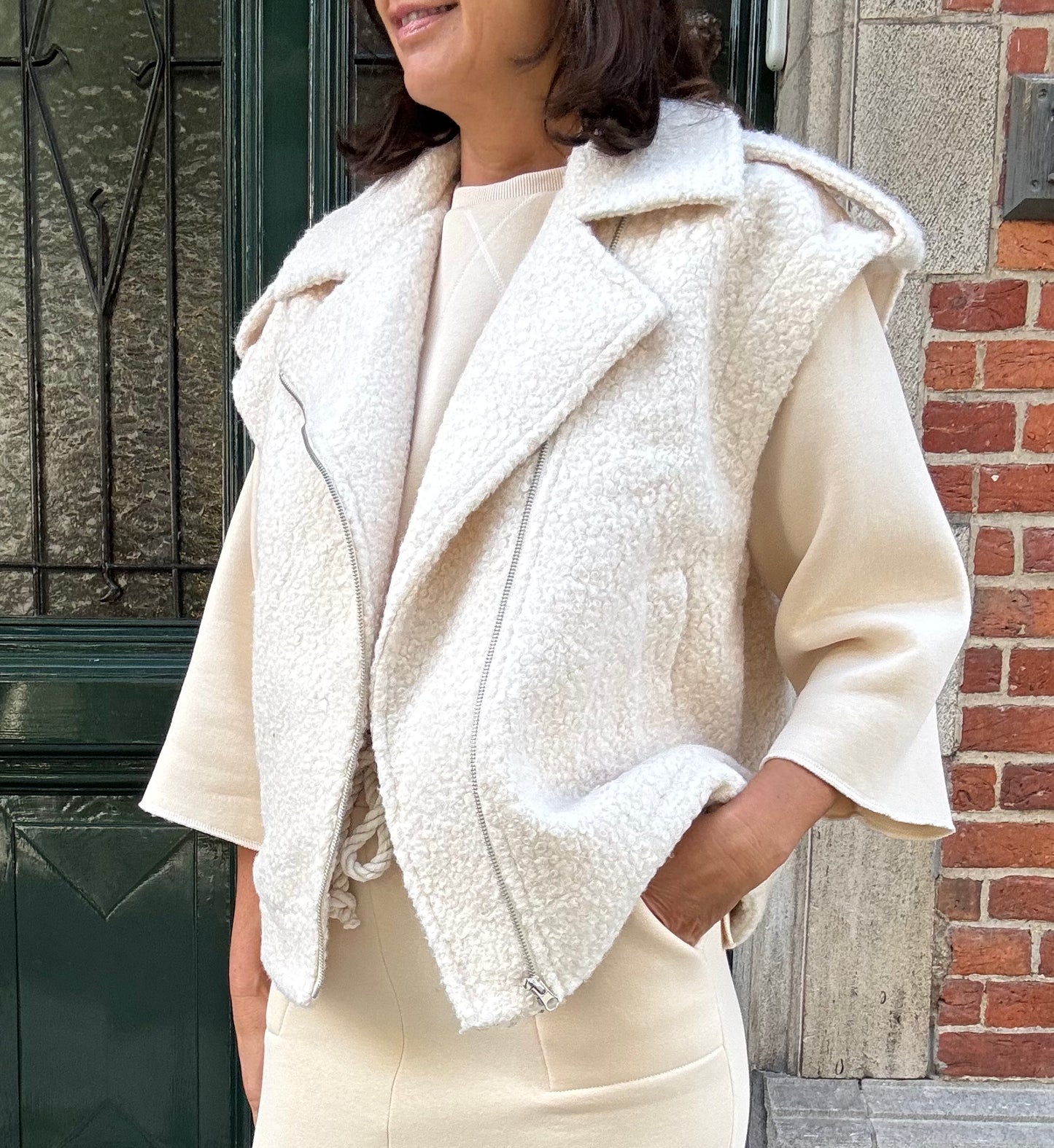 Re/Born Sweater Izy Crème