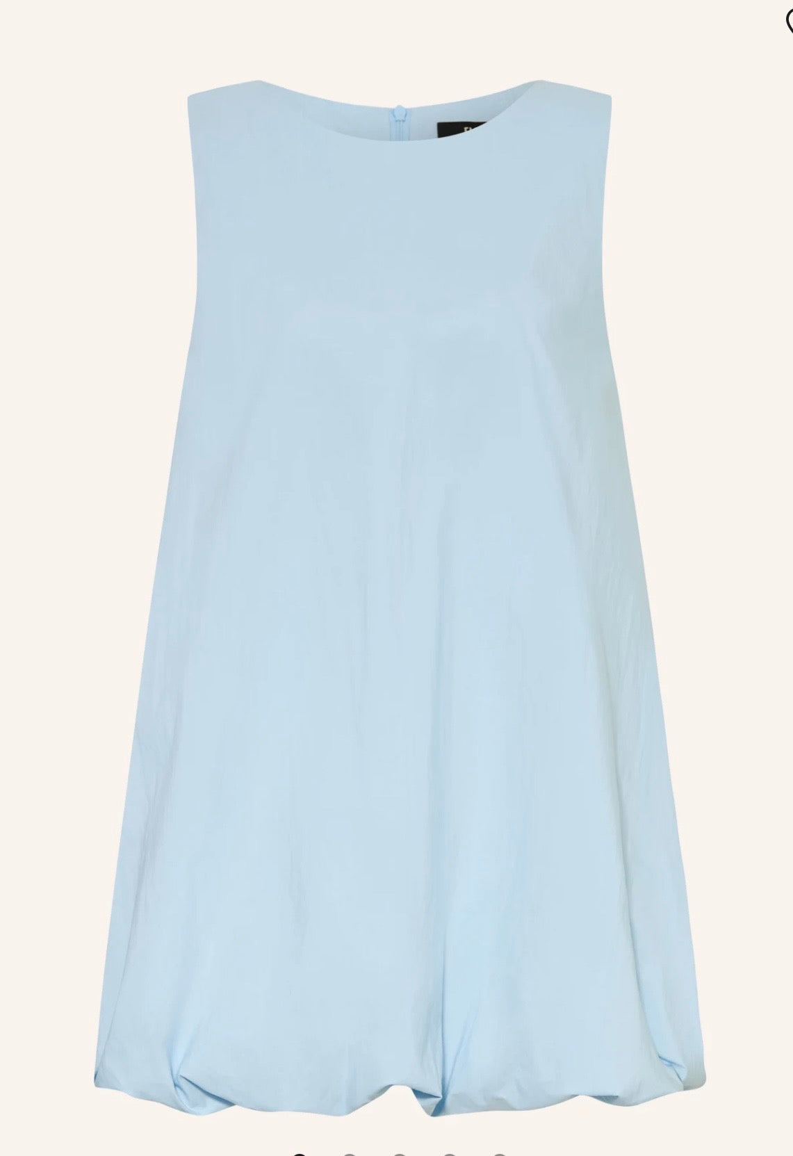 Eleh Jurk Ballon Blauw