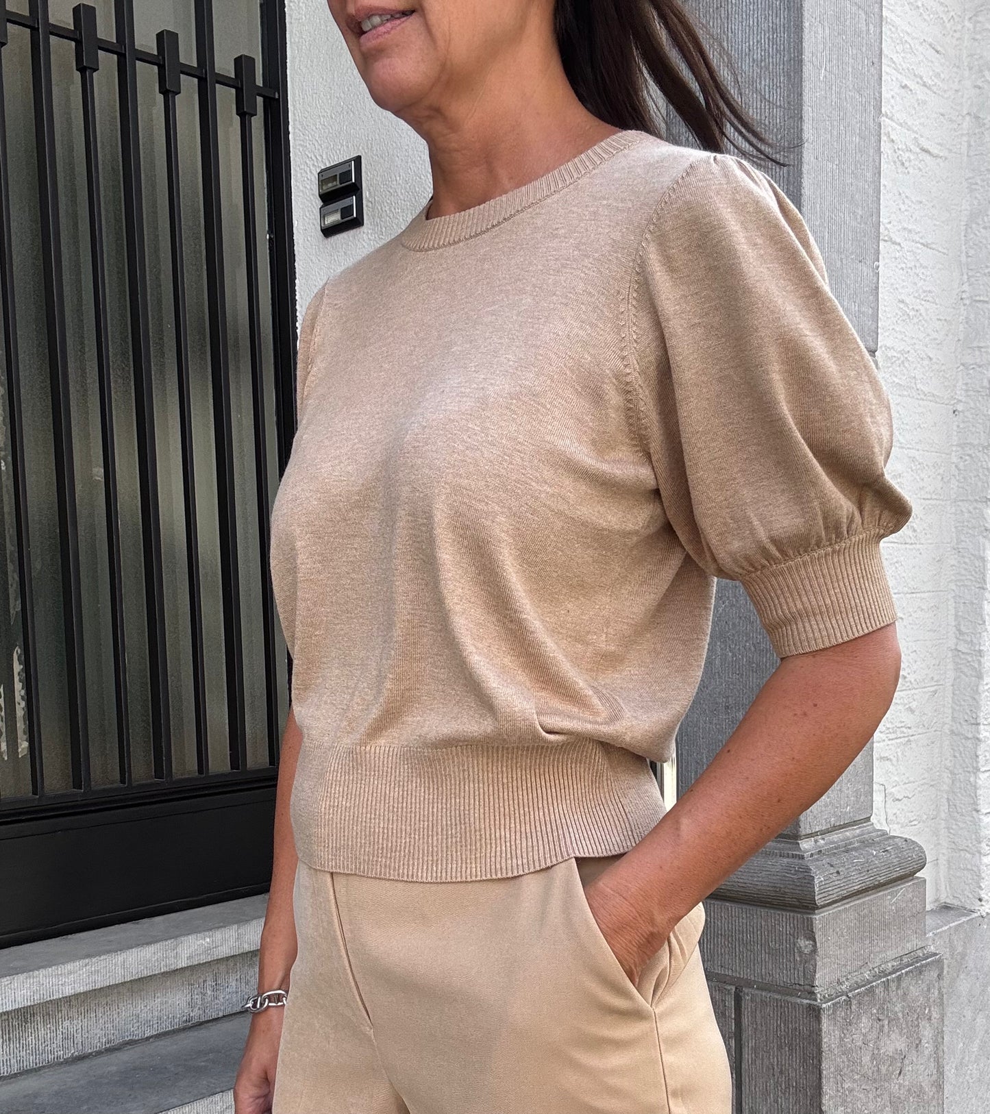 Minus Pull Liva Tan Melange