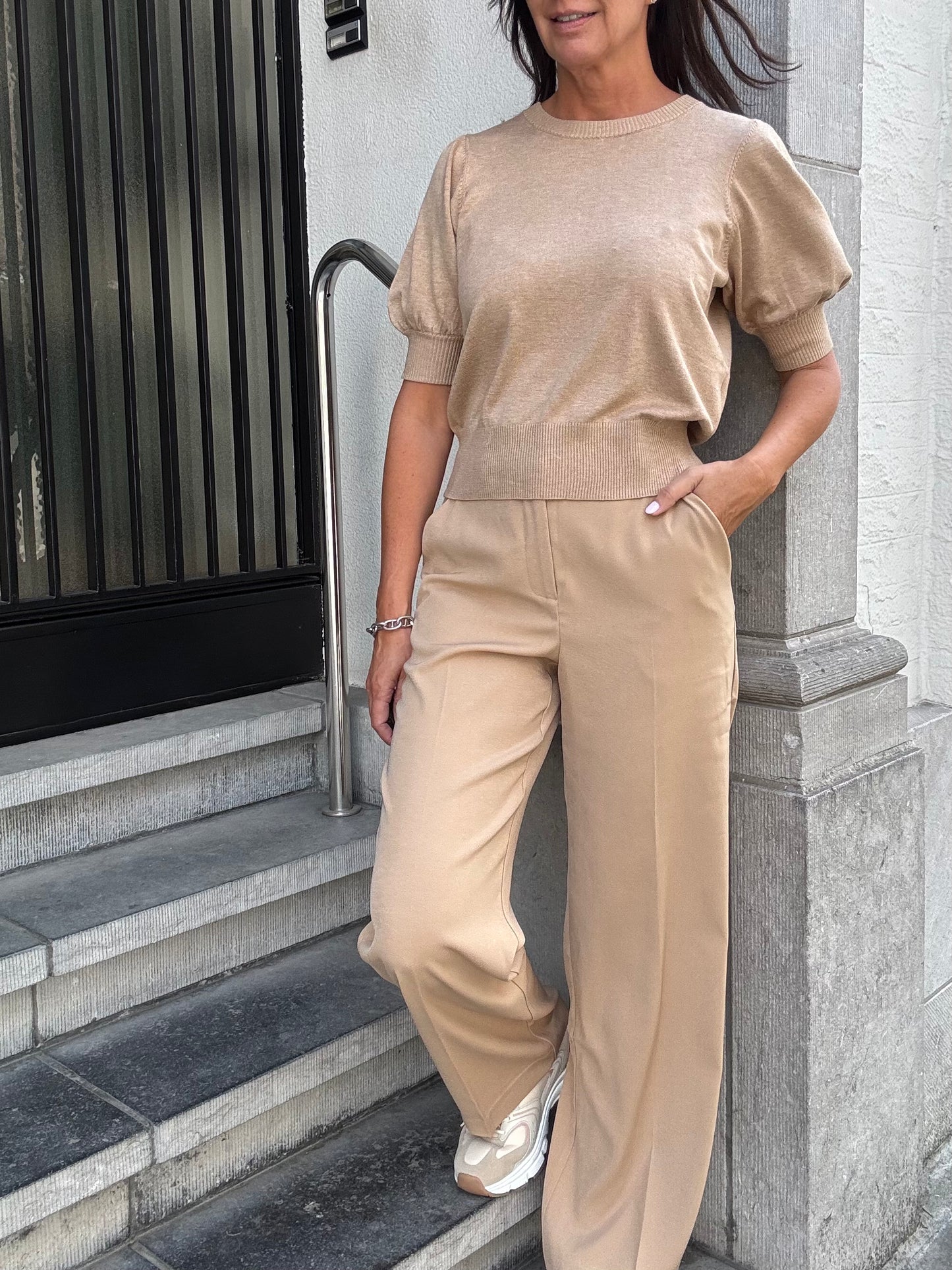 Minus Broek MS Livina Tan