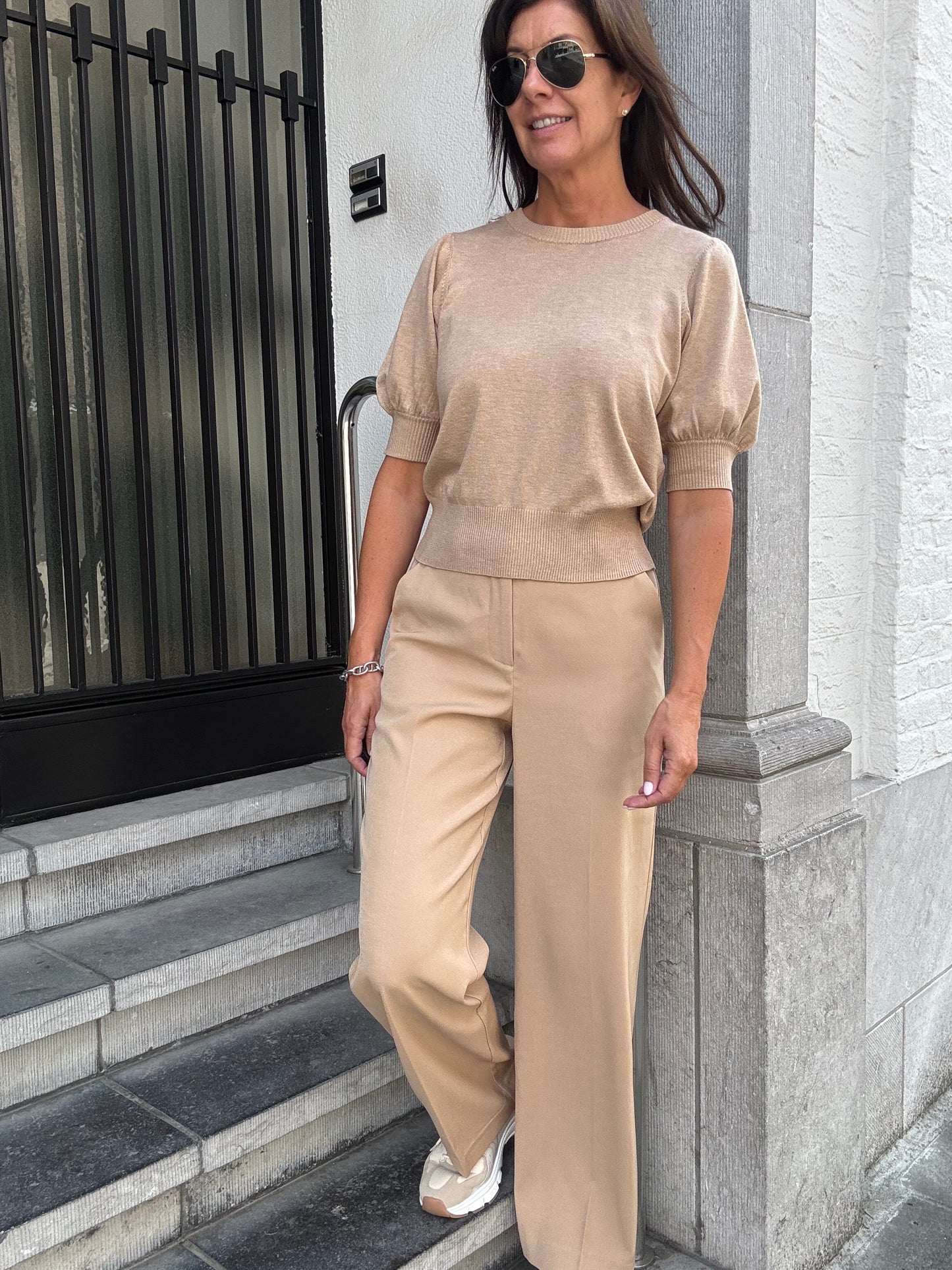 Minus Pull Liva Tan Melange