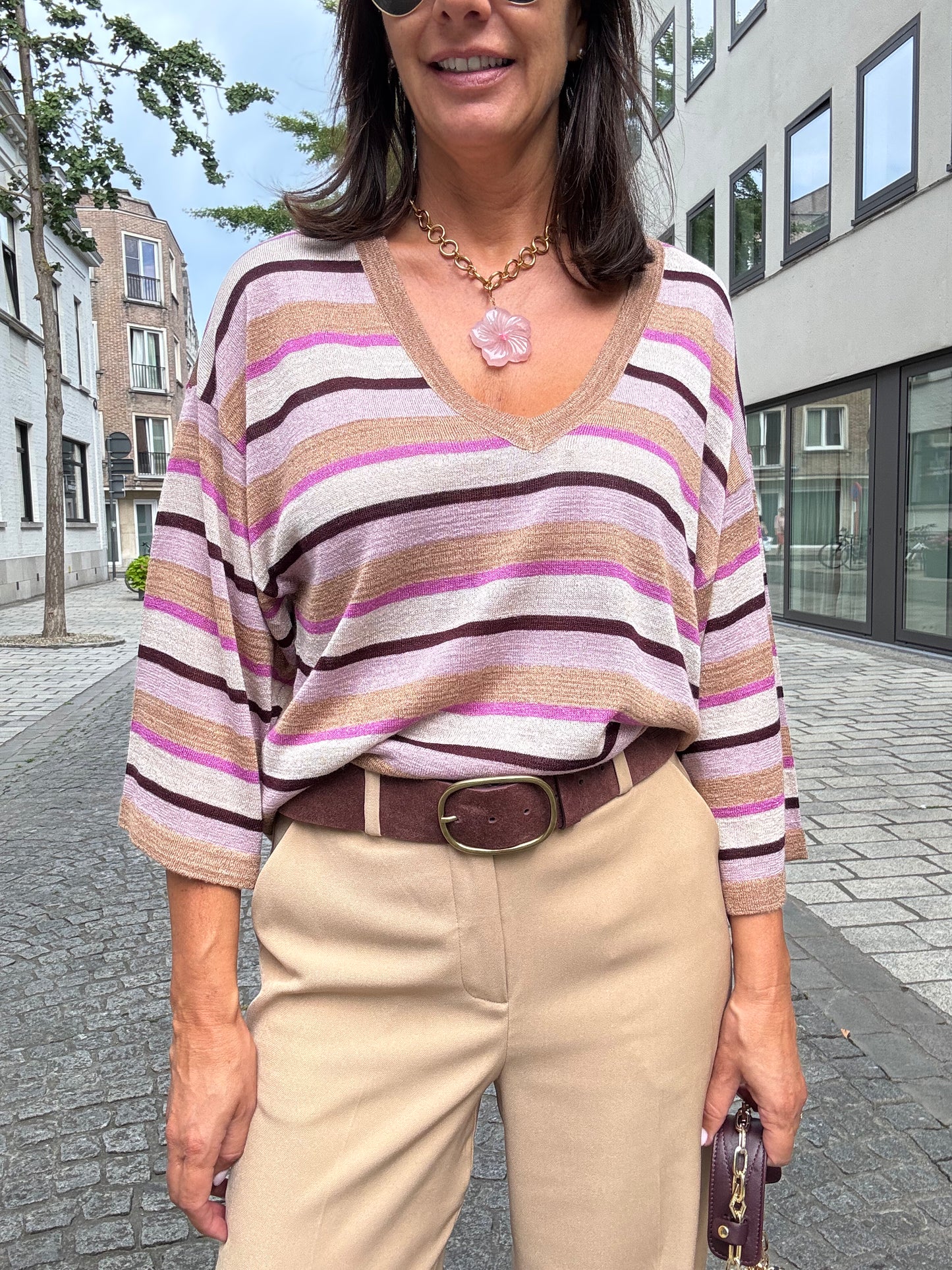 Minus Pull Jolina Mauve Orchid Metal