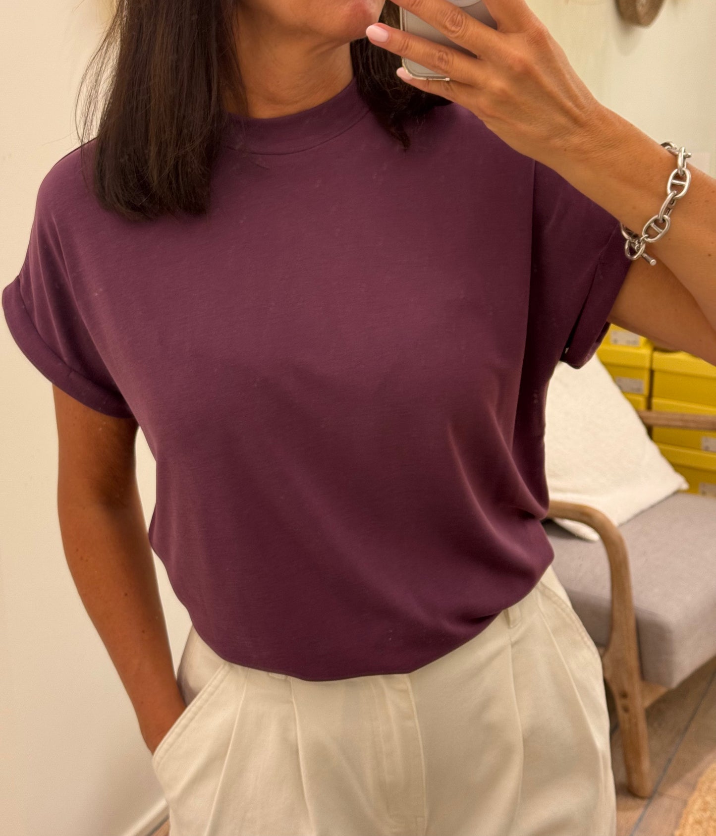 Minus T-Shirt Mavelyn Fig