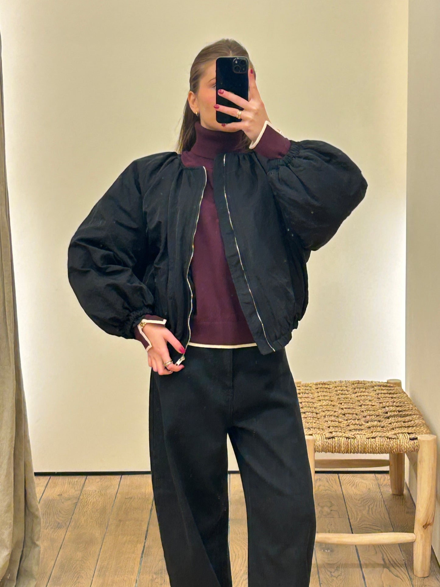 Eleh Jas Bomberjas Zwart