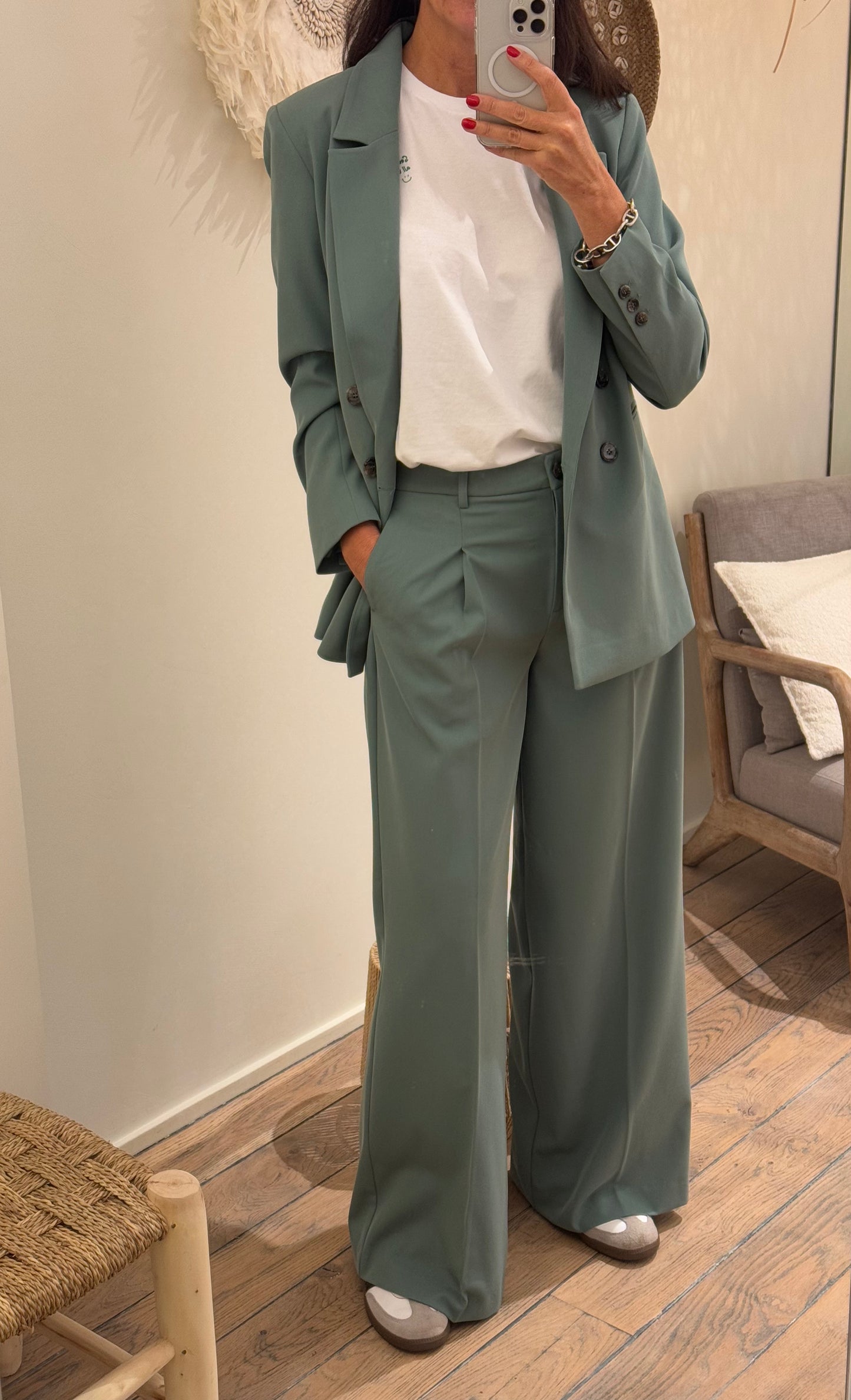 OUTLET Liv The Label Broek Logan Green