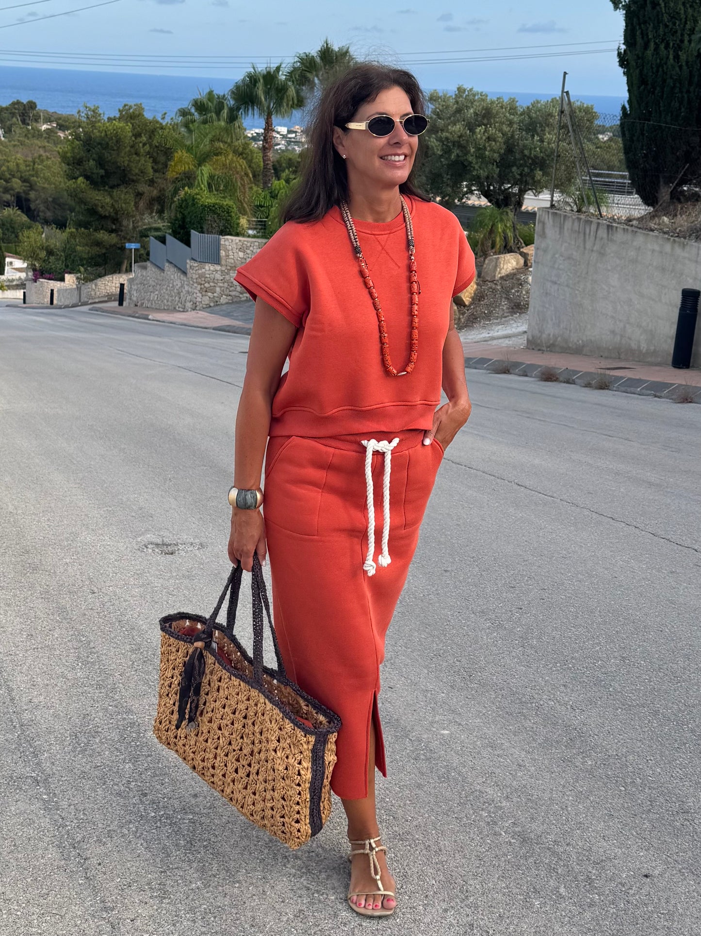 Re/Born Rok Estelle Burnt Orange