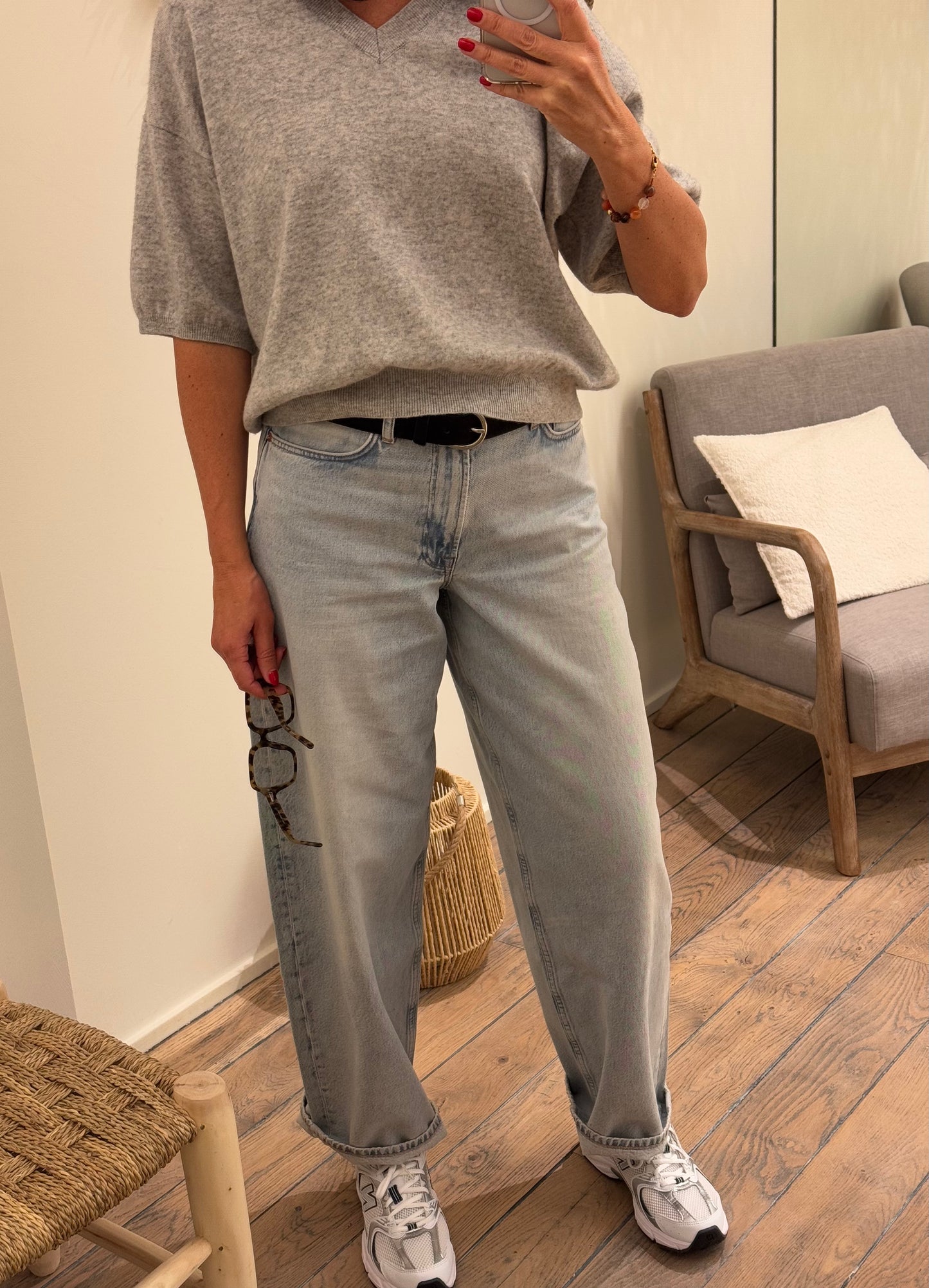 Samsoe Samsoe Jeans Saharper Frozen Snow