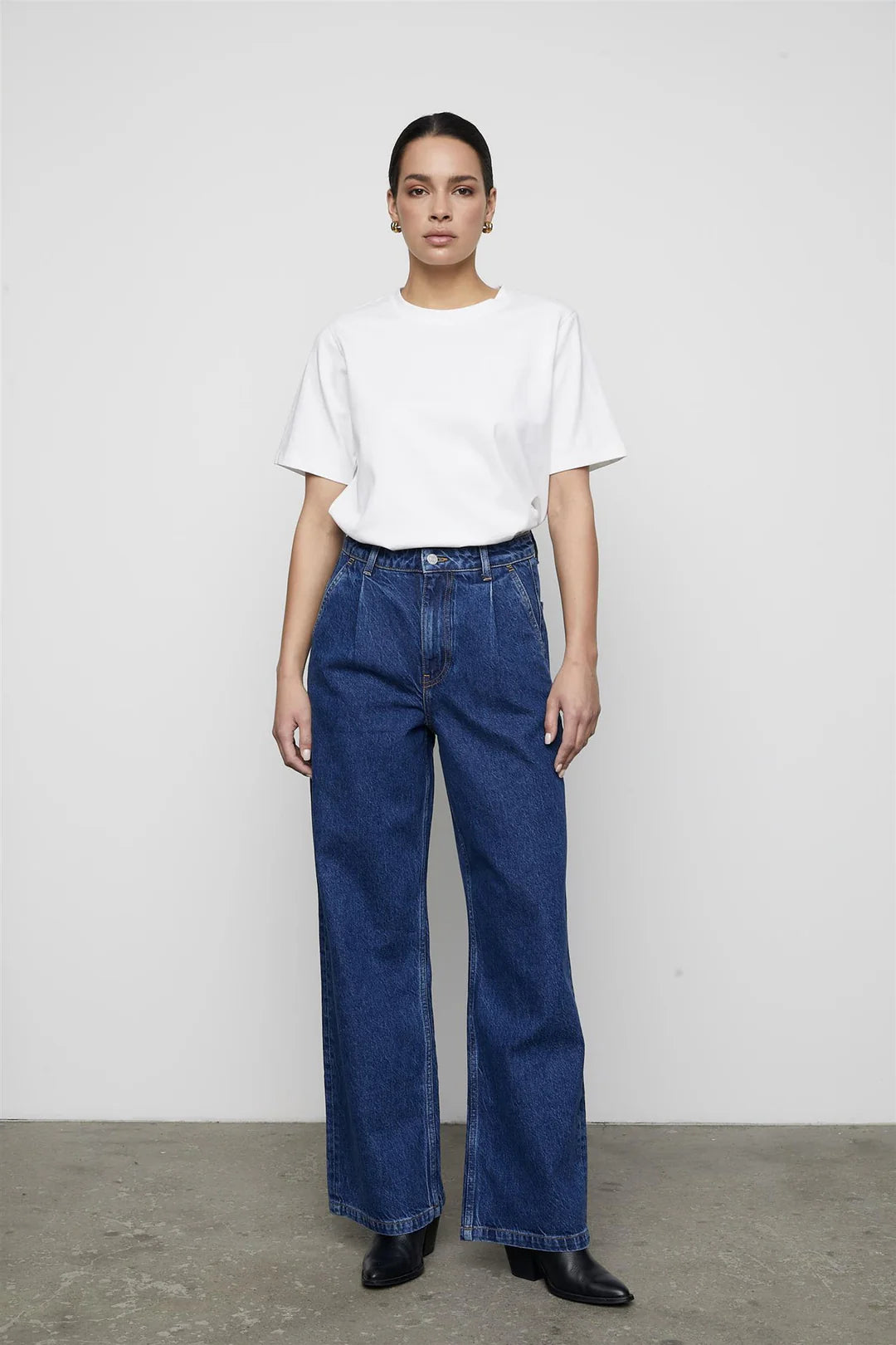 Camilla Pihl T-Shirt Elo Shoulder Pad White