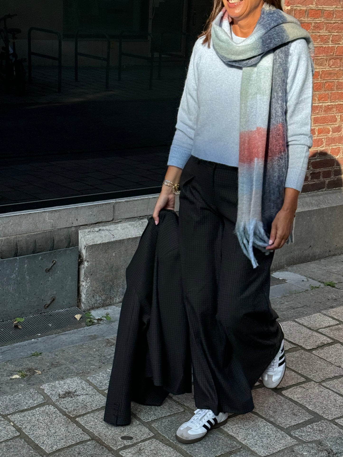 Coster Copenhagen Sjaal Blue Mix