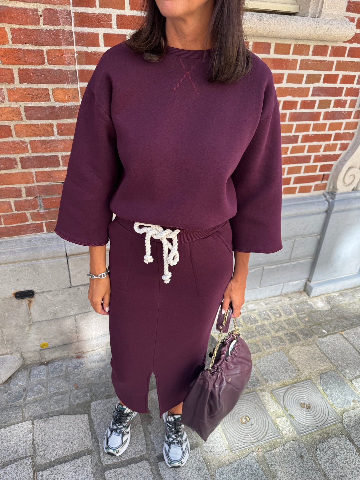 Re/Born Sweater Izy Vino