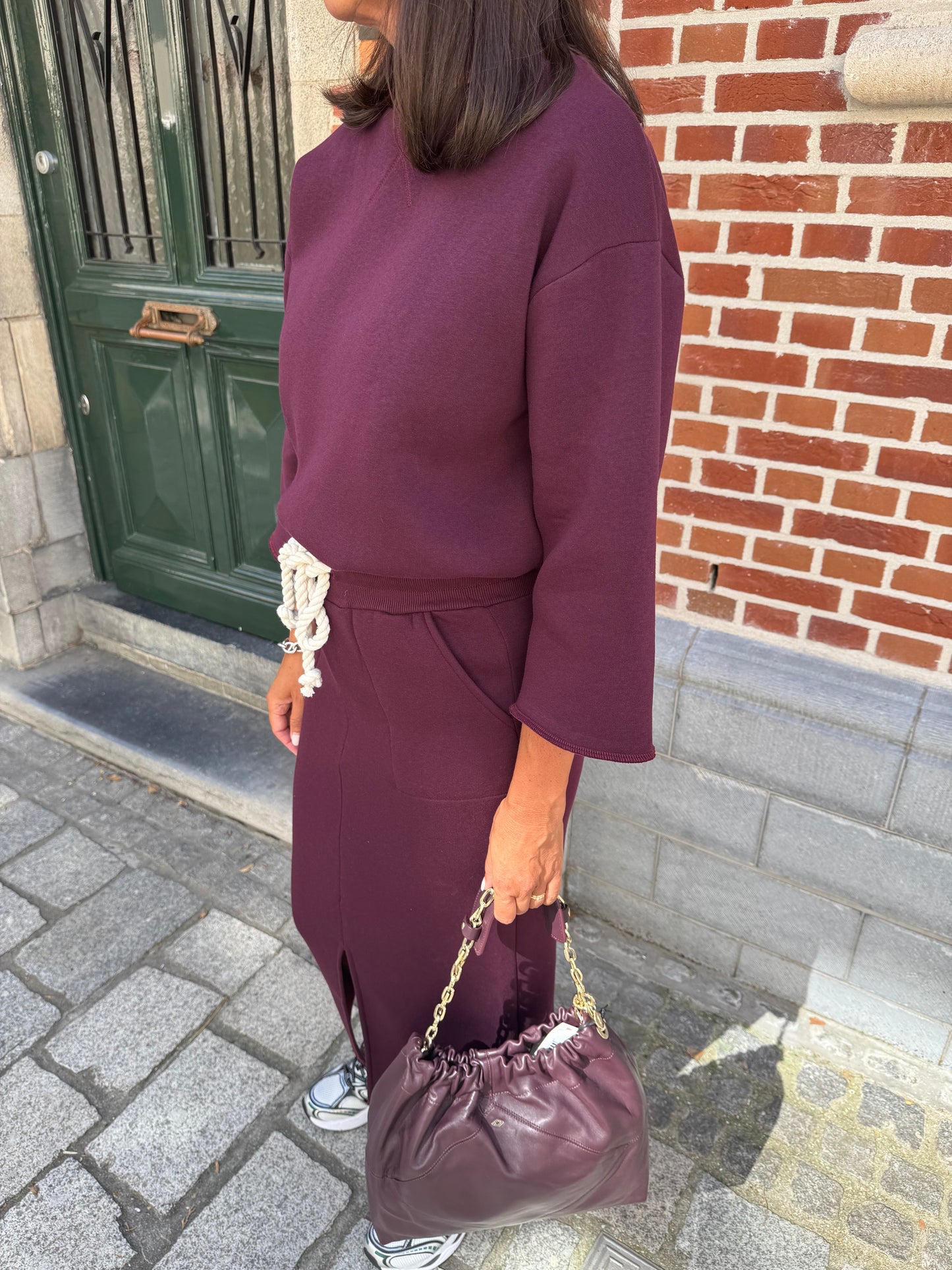 Re/Born Sweater Izy Vino