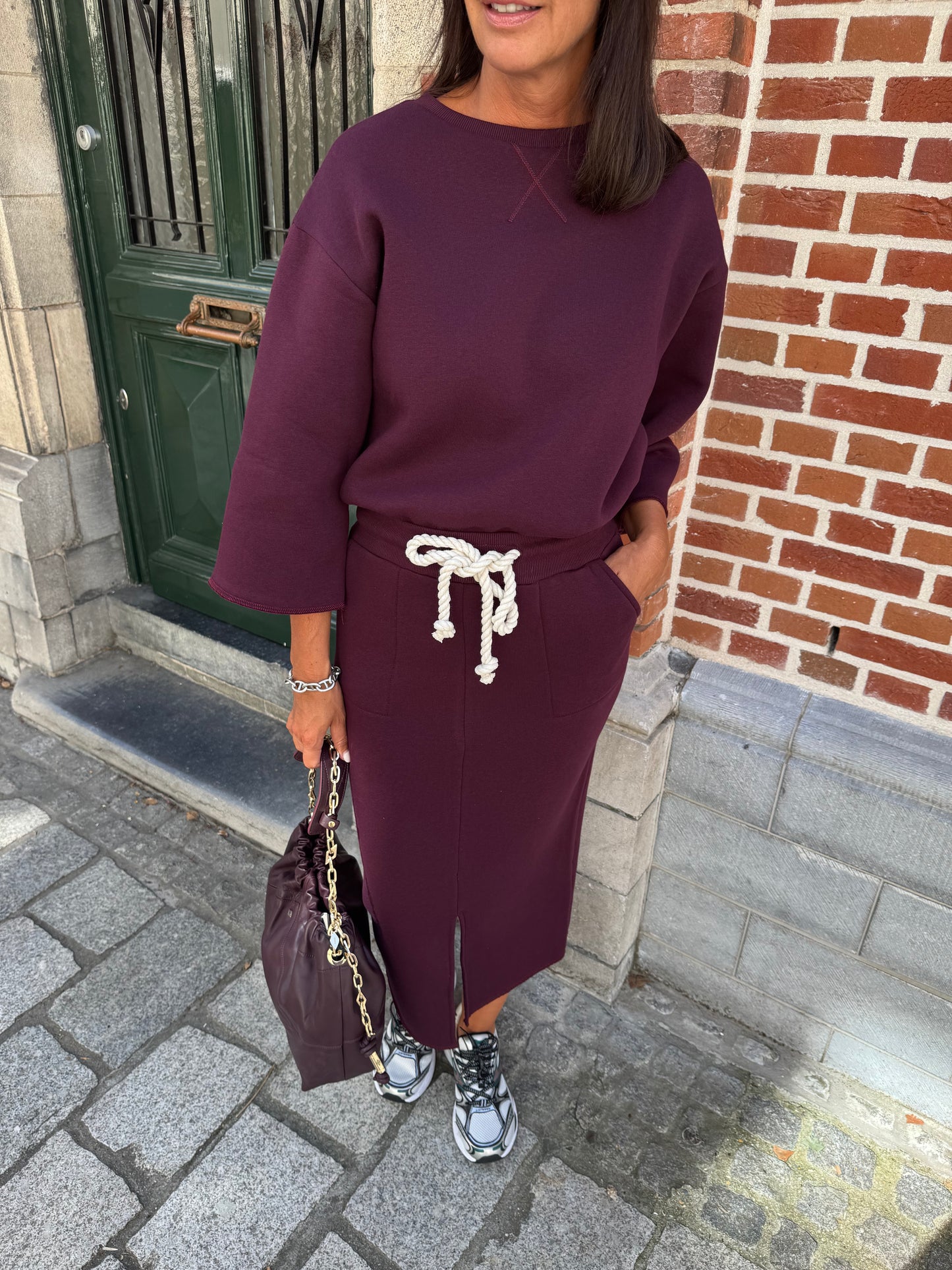 Re/Born Sweater Izy Vino