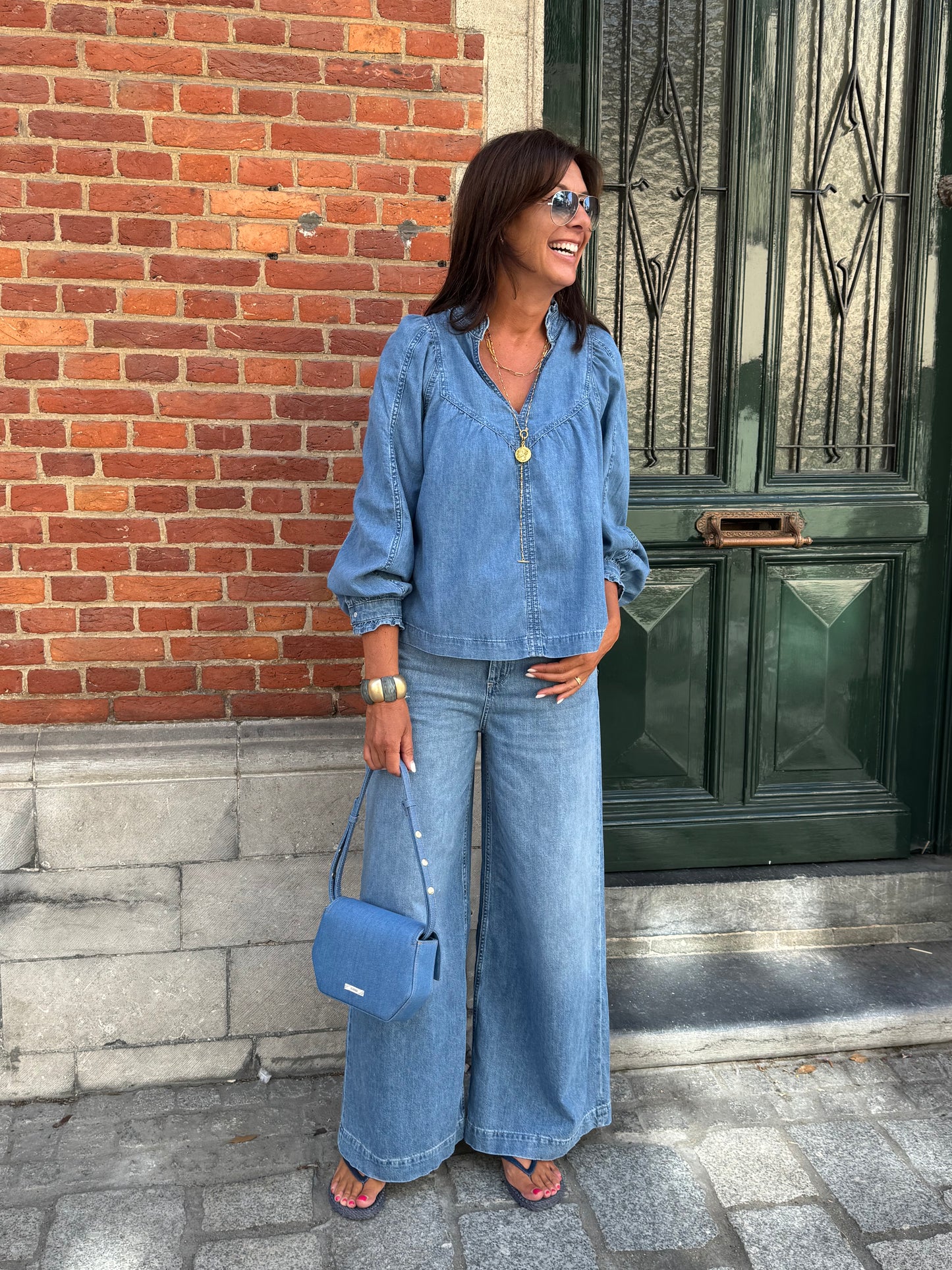Bash Jeans Musc Light Used Blue