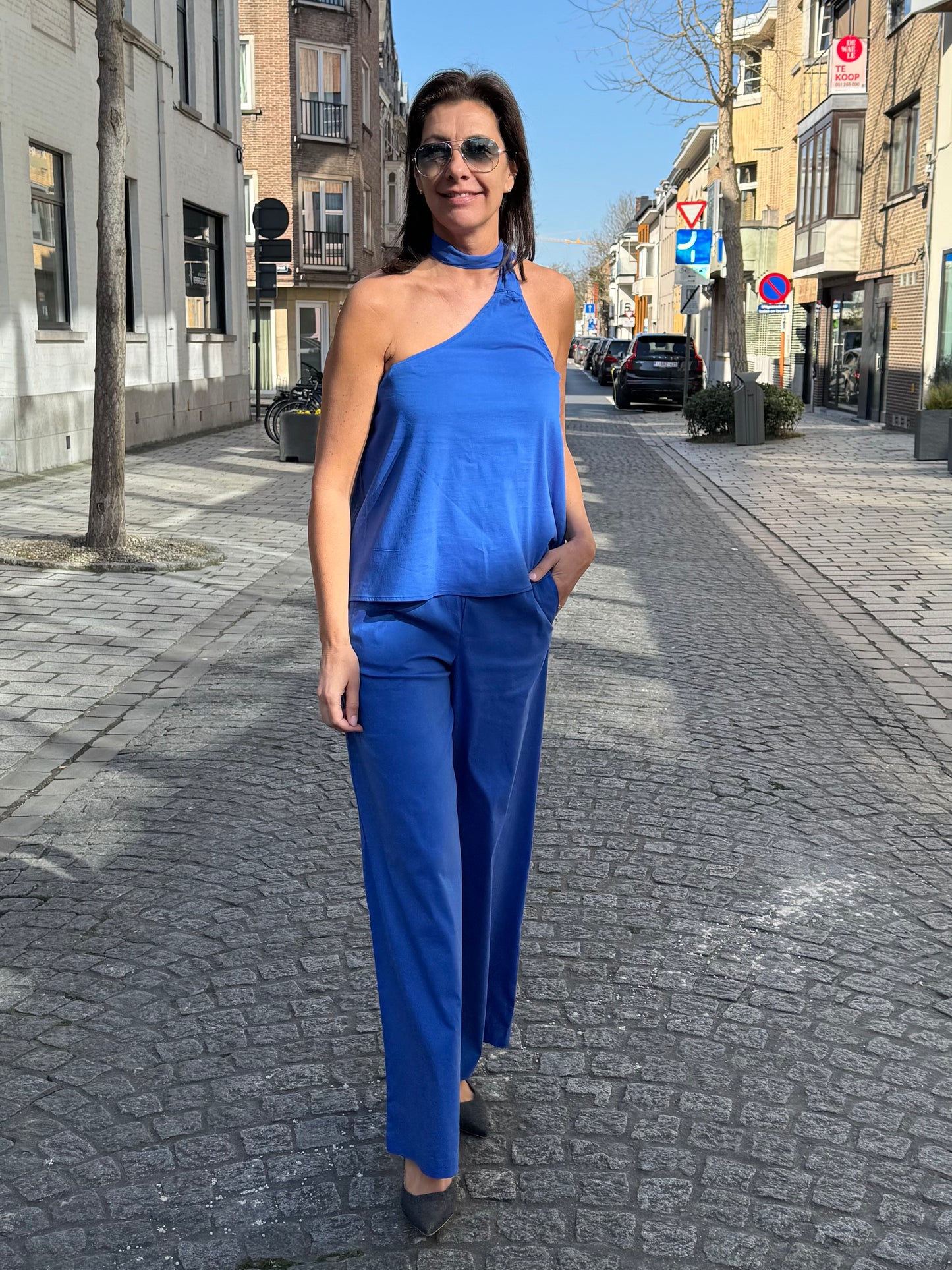 OULET Liv The Label Top Kim Indigo