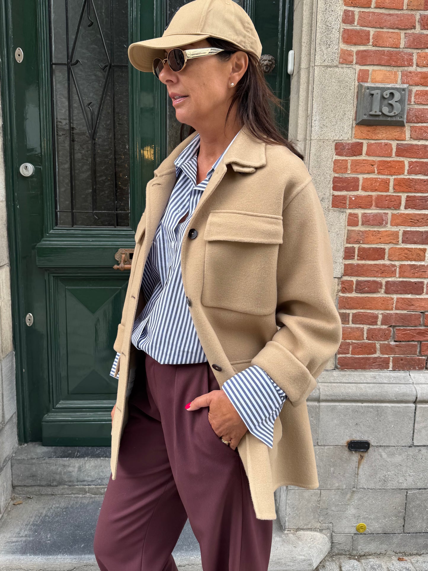 Closed Parka Camel