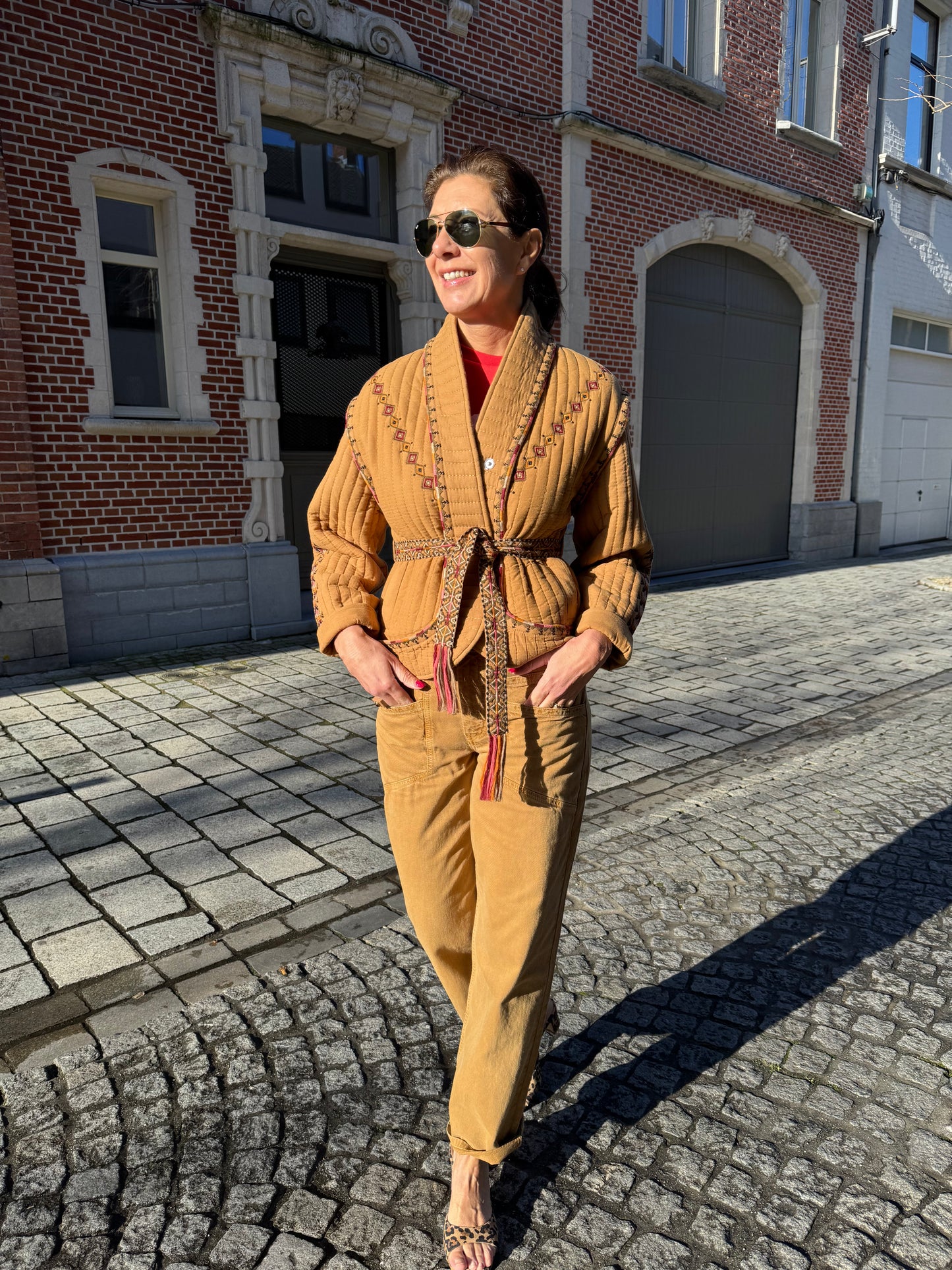 Bash Broek Fima Camel