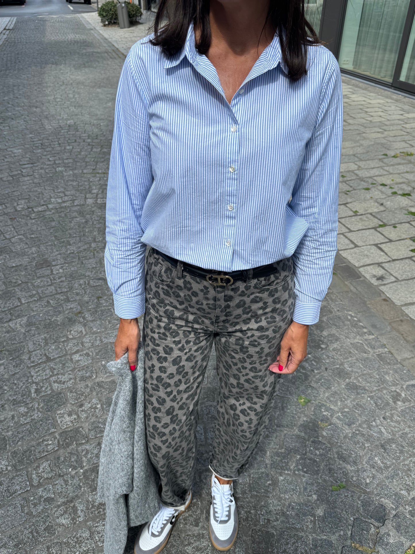 By-Bar Bloes Joly Sky Blue Stripe