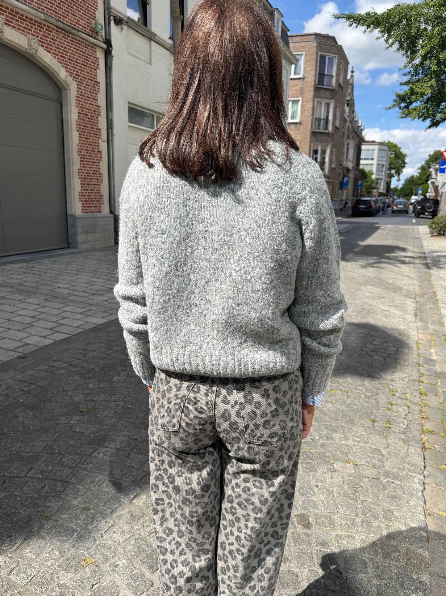 By-Bar Broek Lew Grey Cheetah