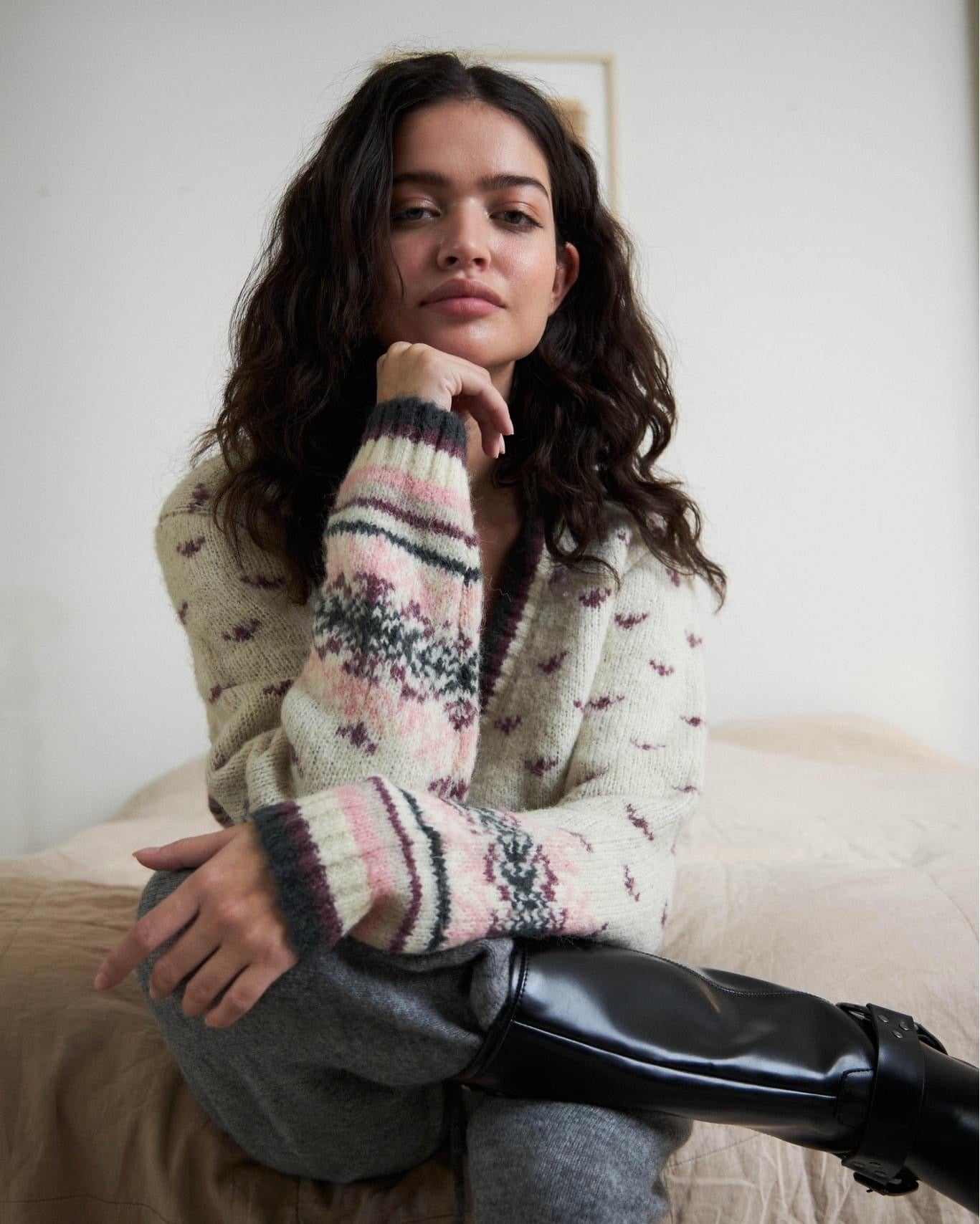 OUTLET Lolly's Laundry Cardigan NinaLL Crème