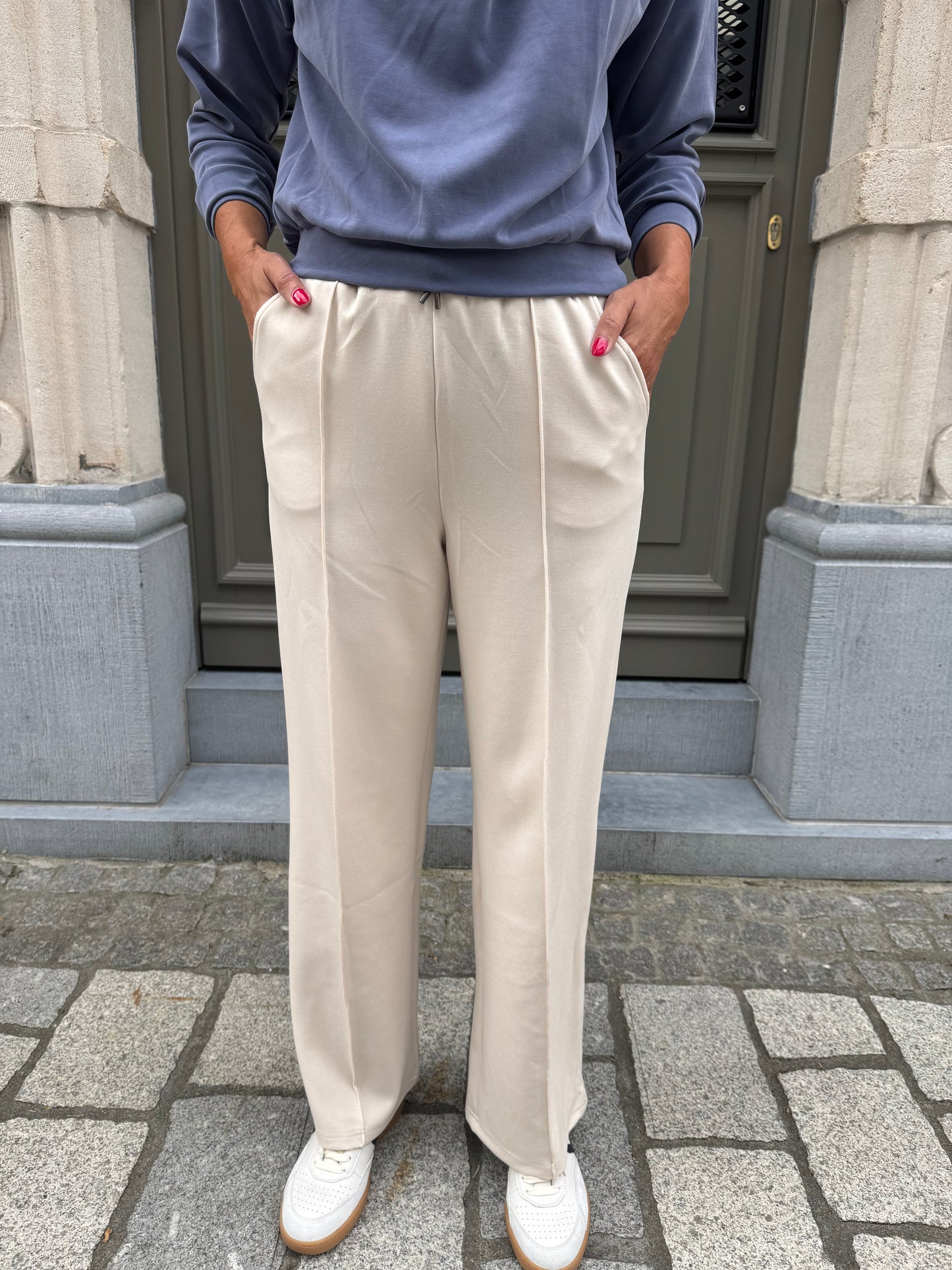 Peppercorn Broek Dicette Sandshell