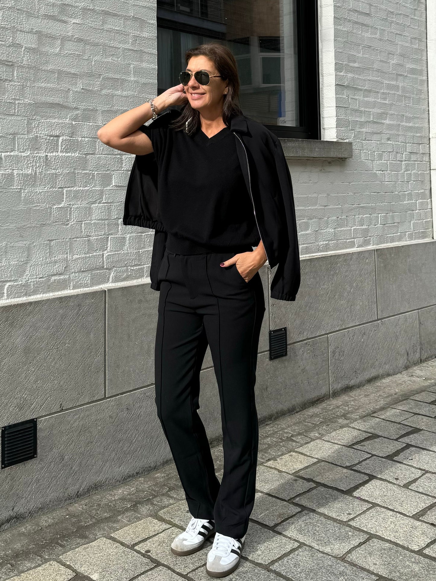 OUTLET Janice Broek Troy Black