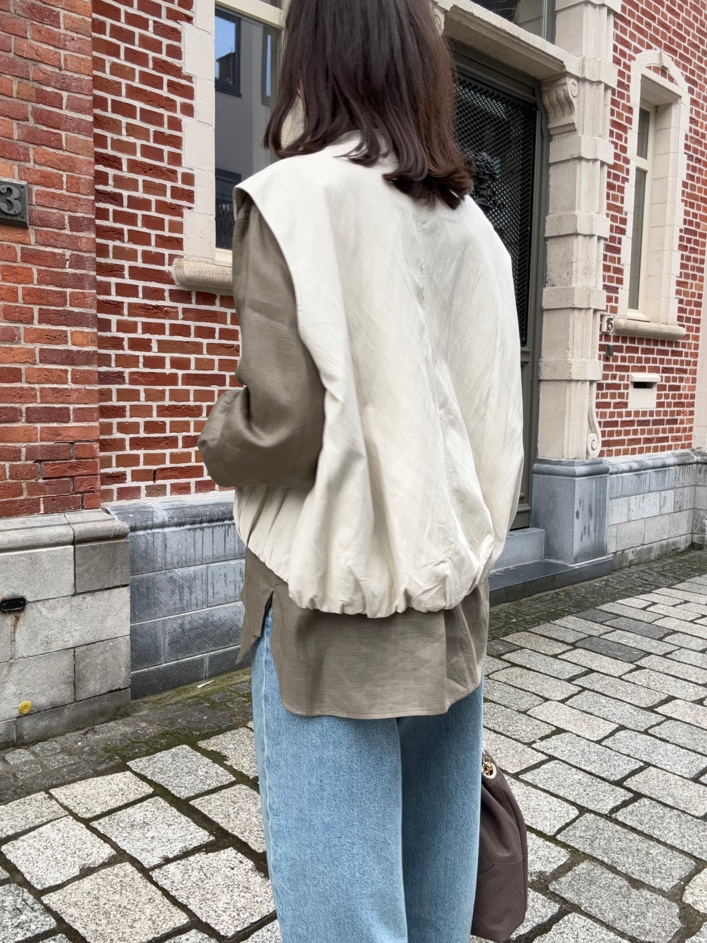 Eleh Bodywarmer Ecru
