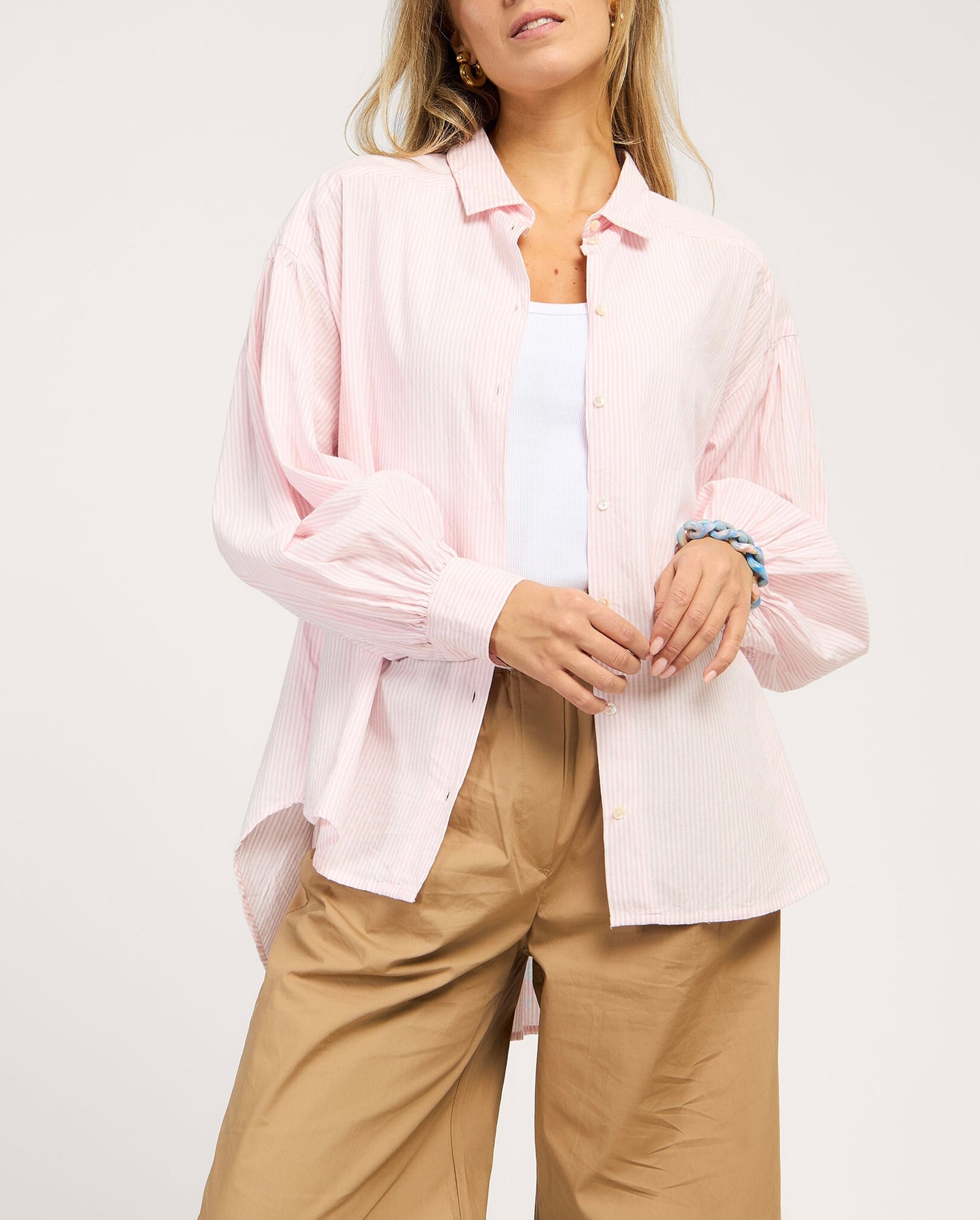 By-Bar Bloes Sarah Pink Pinstripe