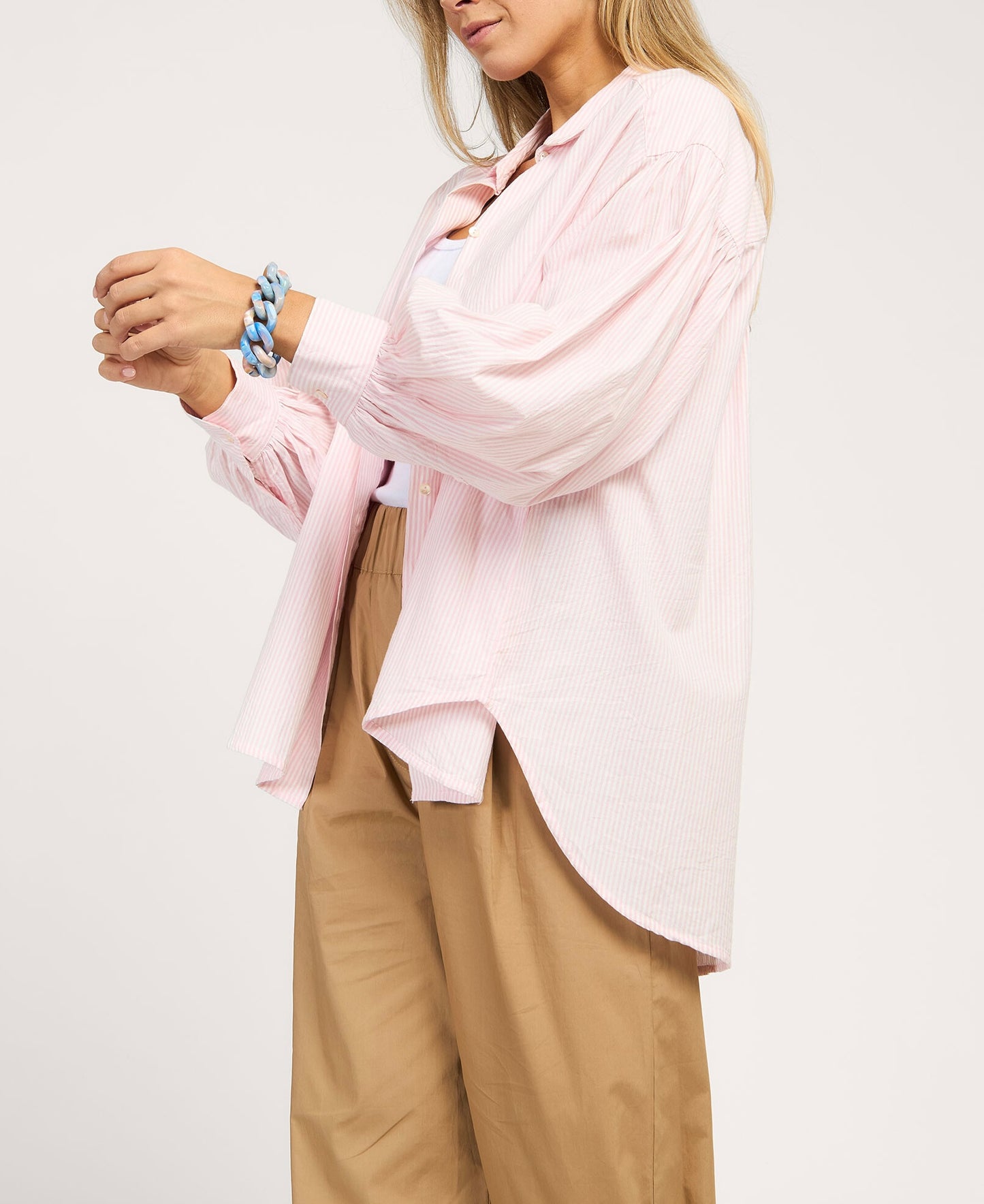 By-Bar Bloes Sarah Pink Pinstripe