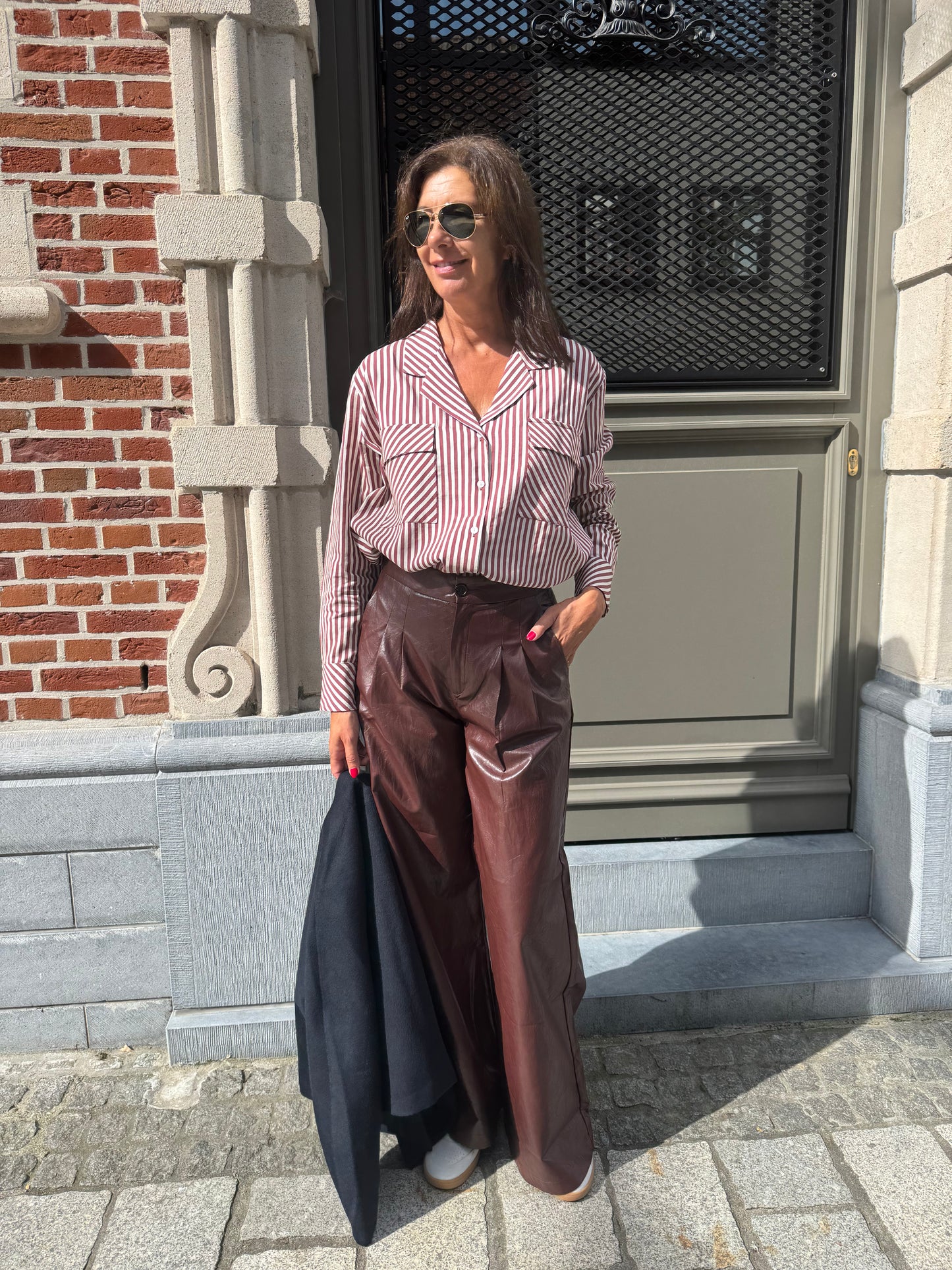 Bad Habits Broek Frankie Cognac