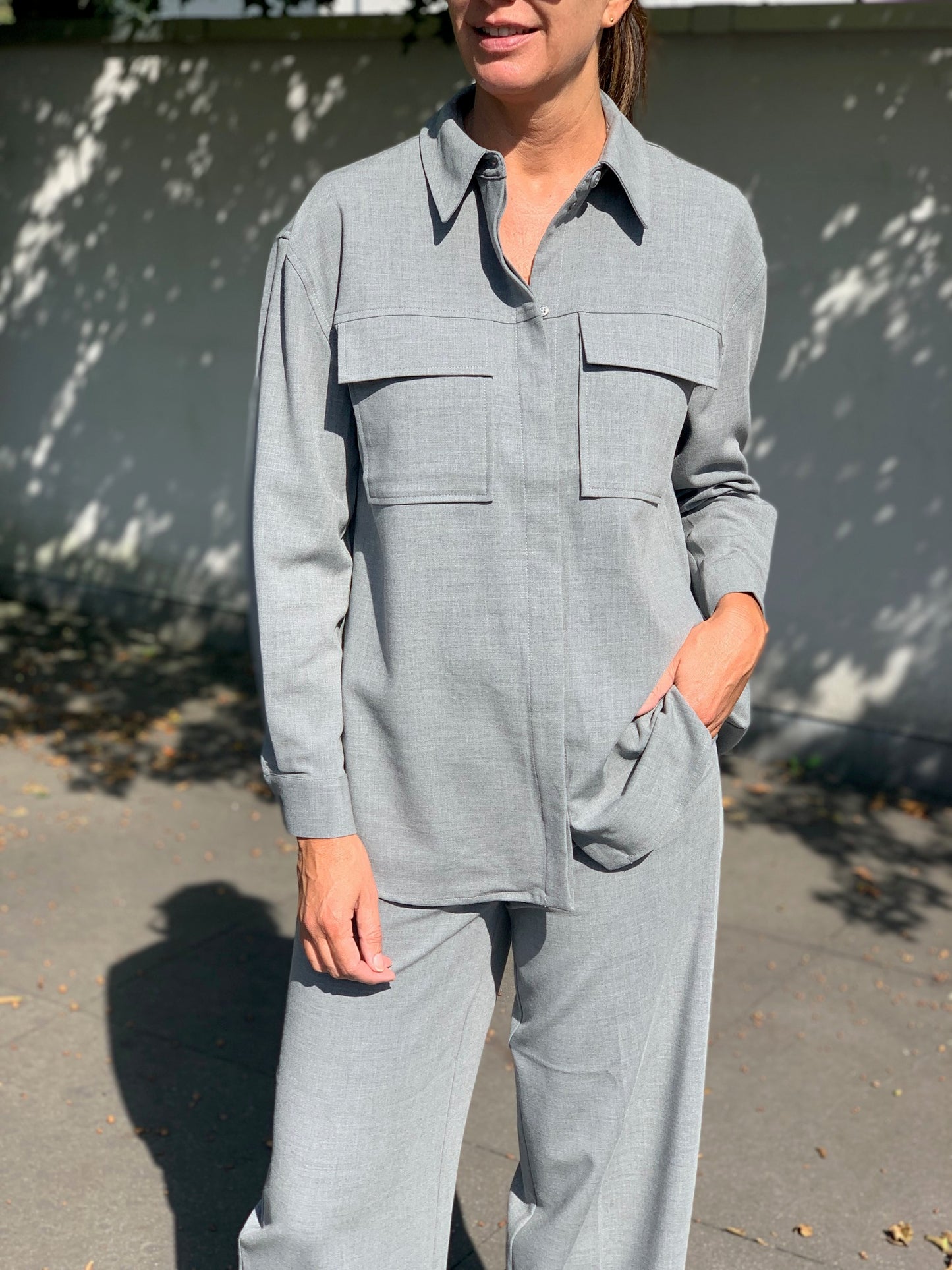 OUTLET Minus Bloes Laia Grey Mel.