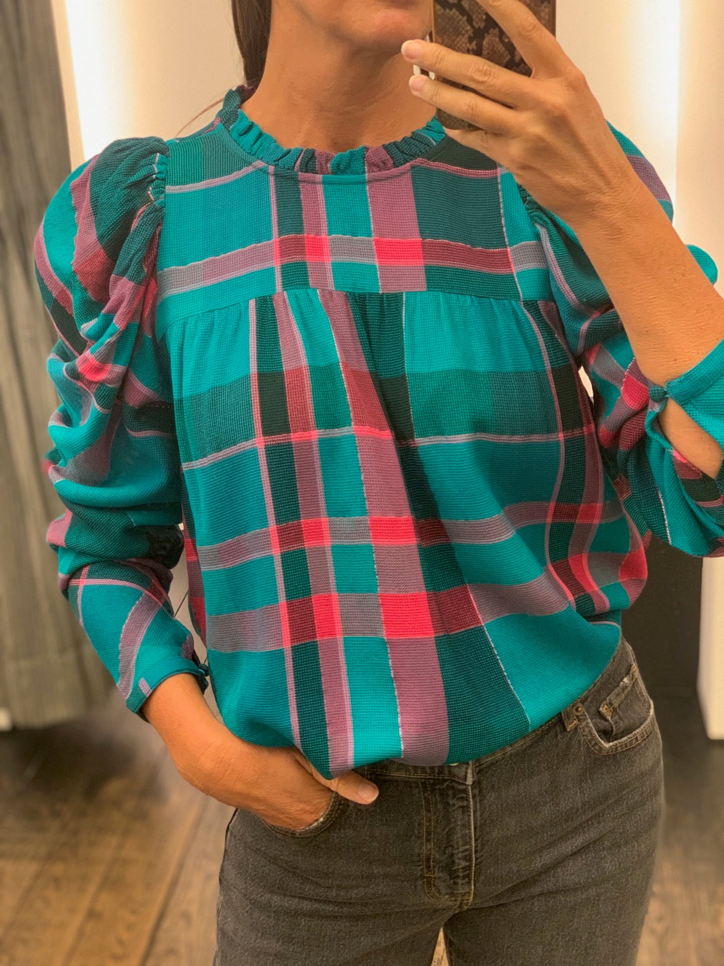 Fabienne Chapot Bloes Vivi Bright Teal