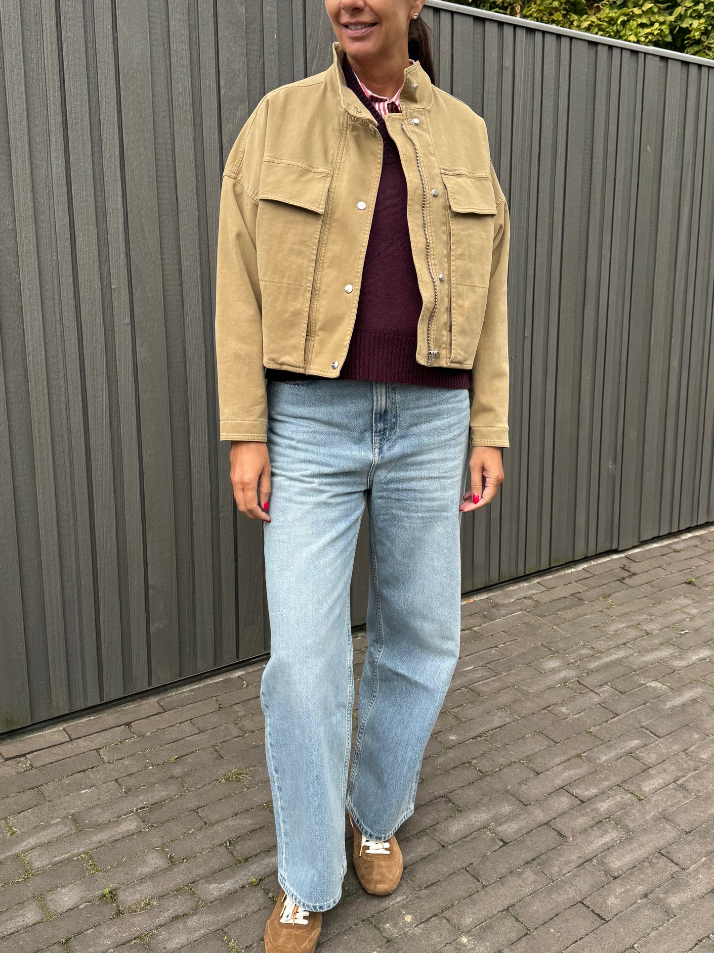 Closed Jas Kort Beige