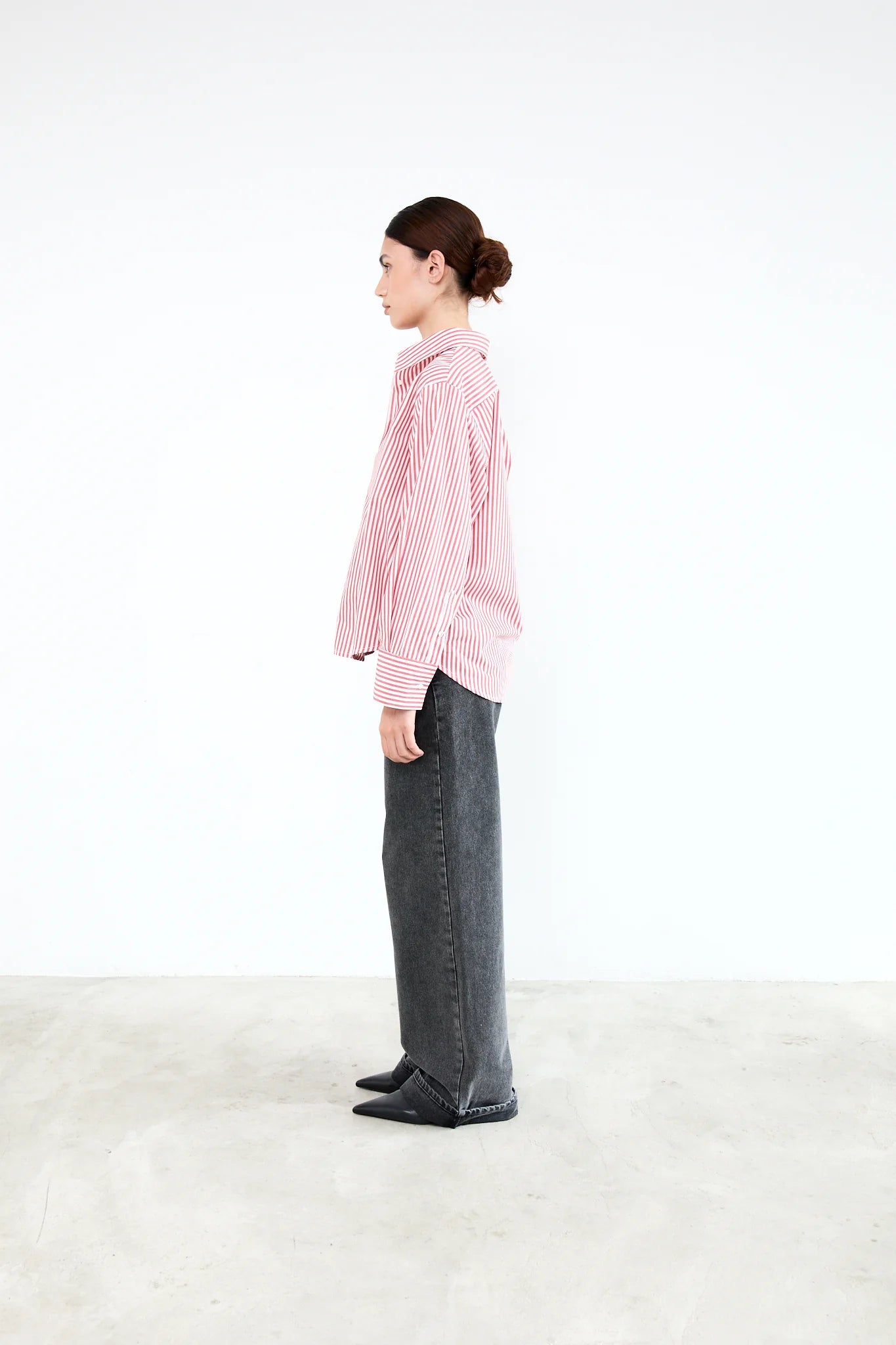 Liv The Label Bloes Elle Red Striped