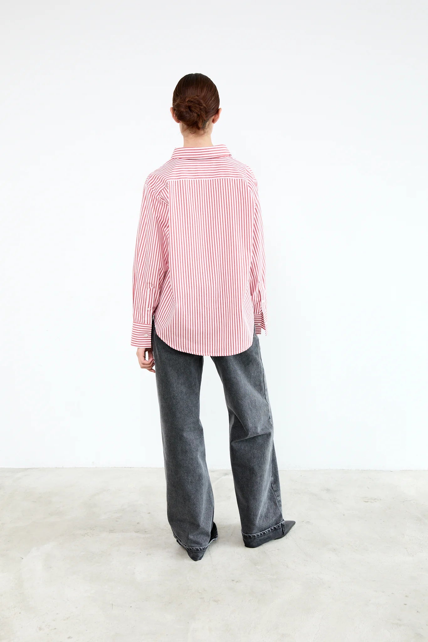 Liv The Label Bloes Elle Red Striped