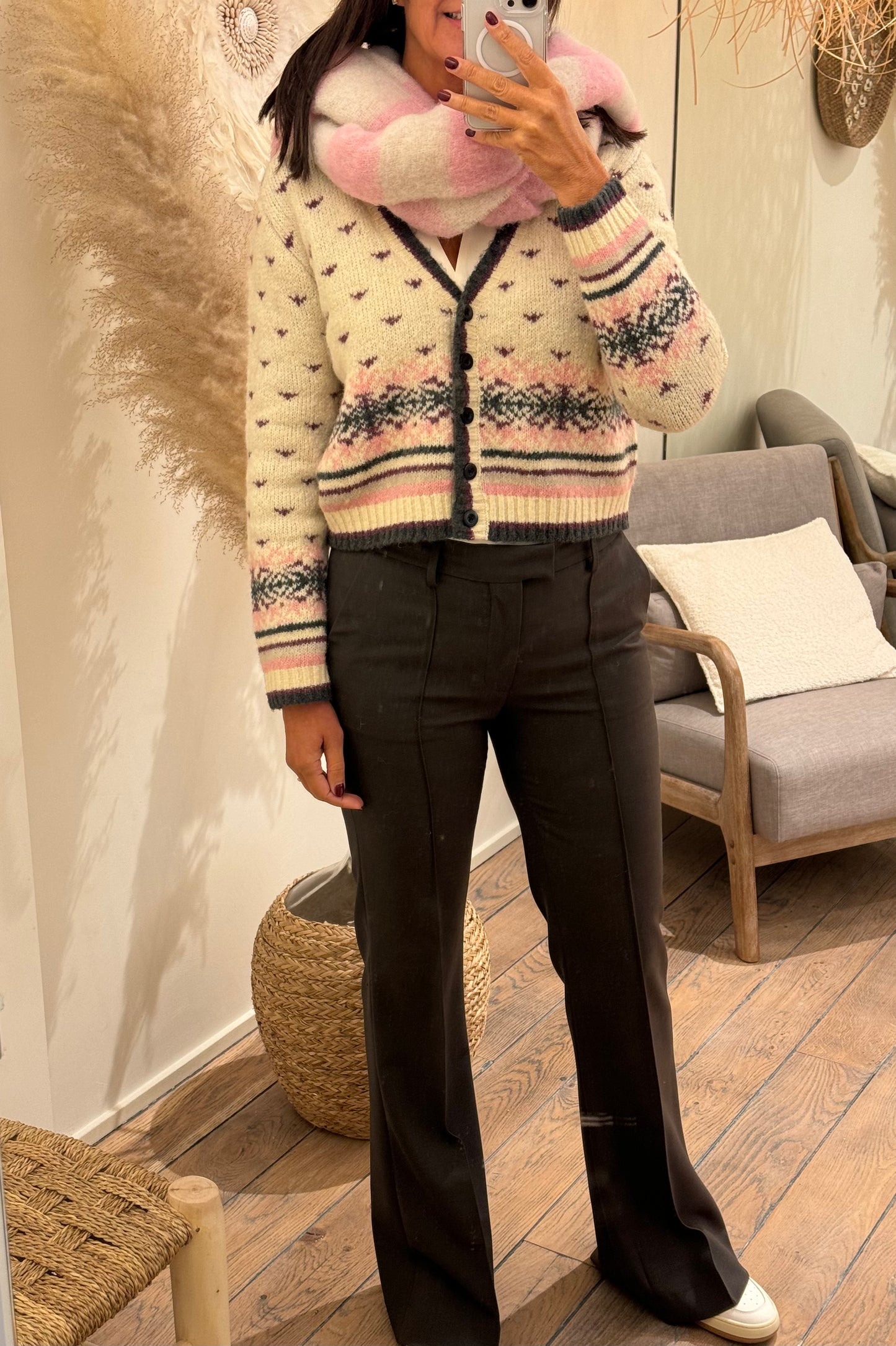 OUTLET Lolly's Laundry Cardigan NinaLL Crème
