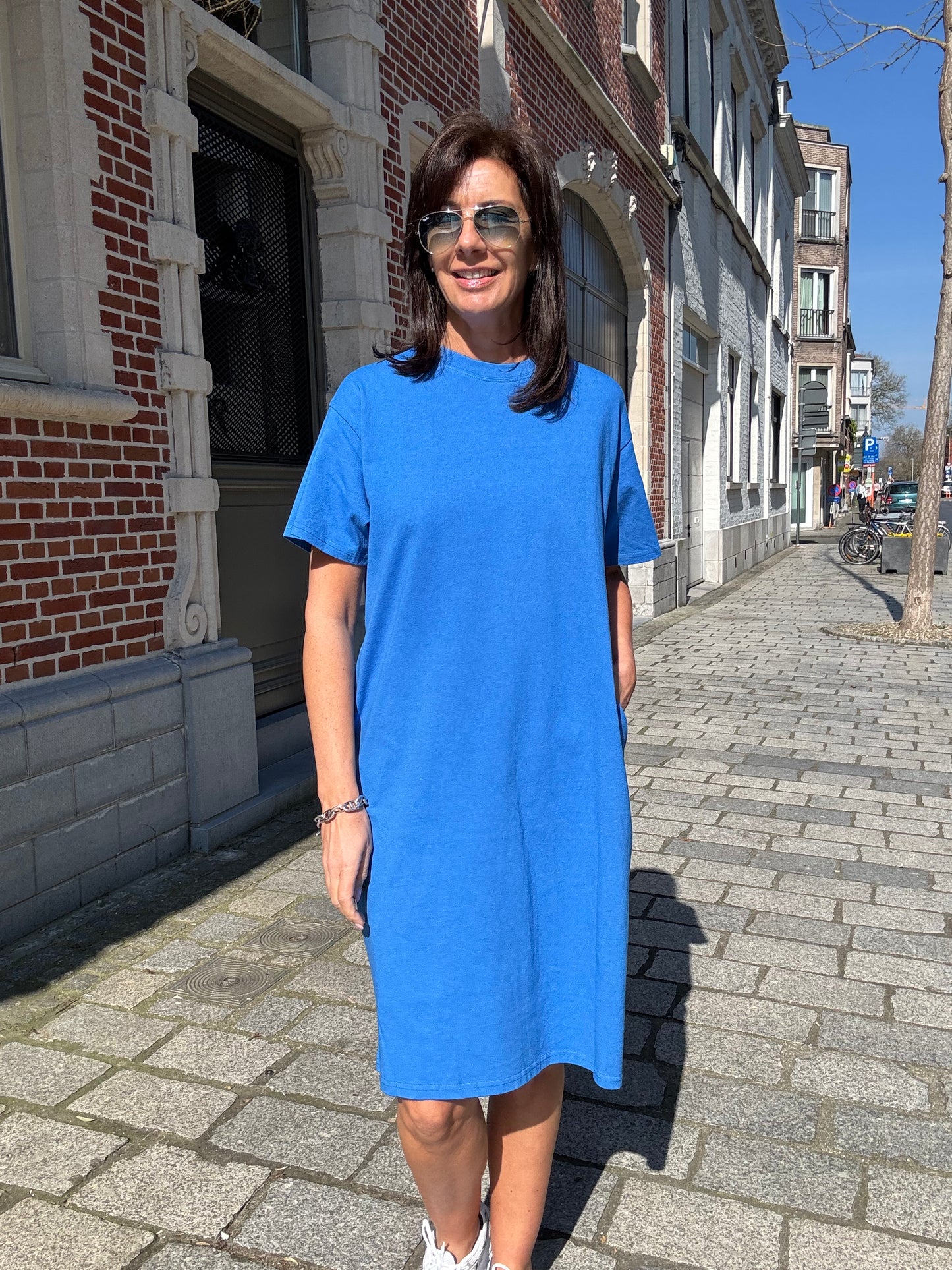 Rue de Tokyo Jurk Tatiana Palace Blue