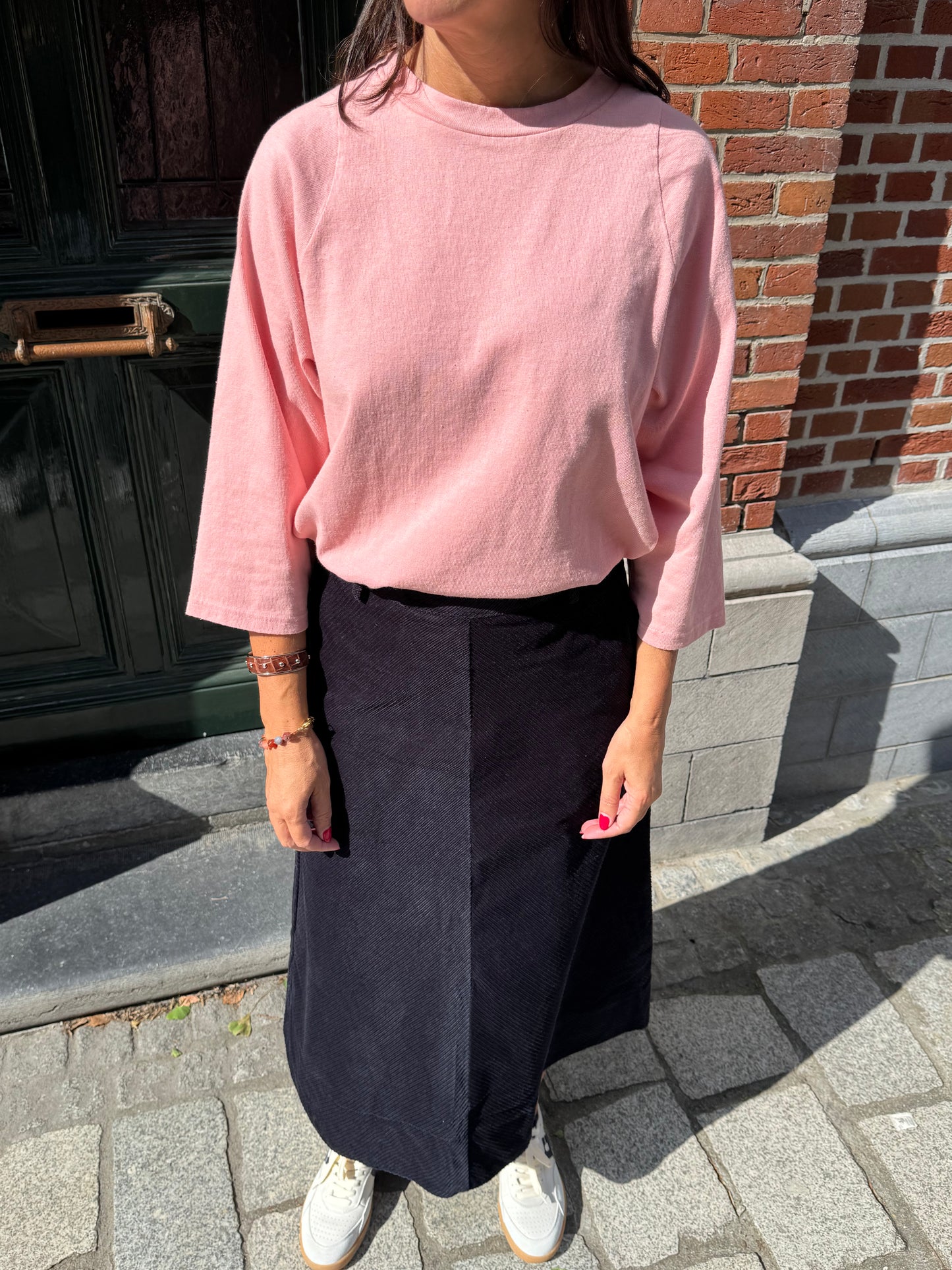 Rue de Tokyo Pull Taia Powder Pink