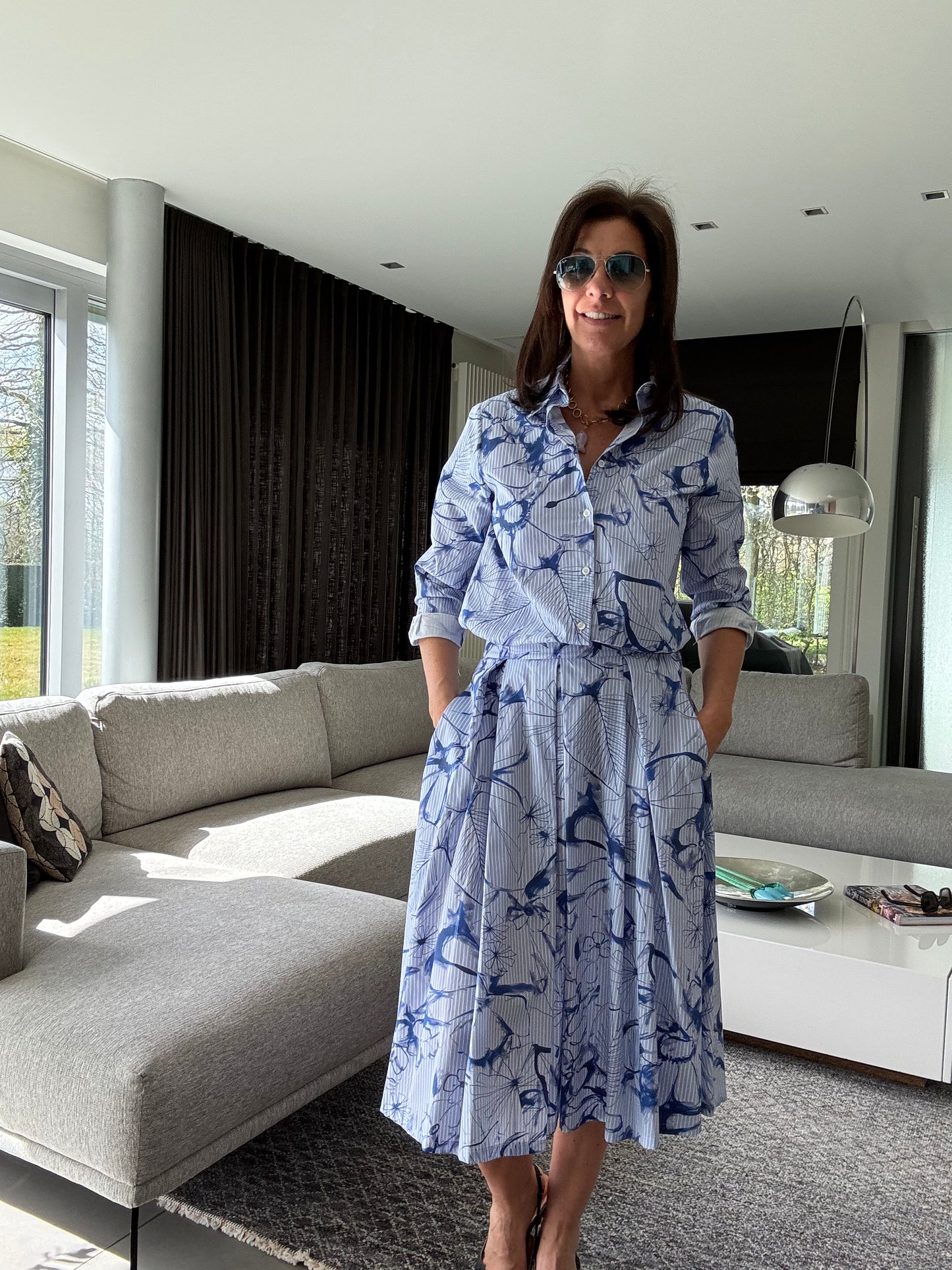 Vicario Cinque Rok Guascona Flower Blue