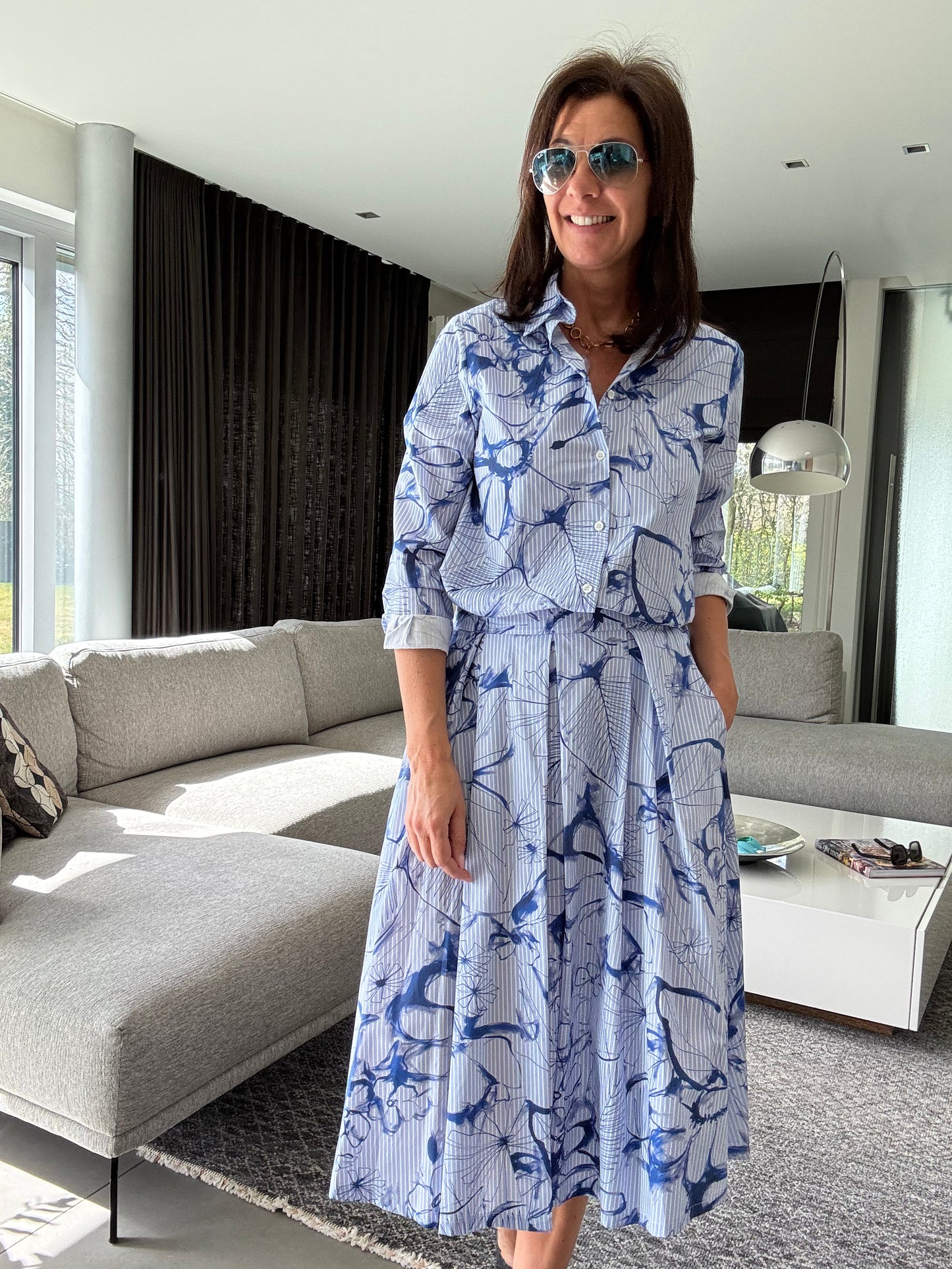 Vicario Cinque Rok Guascona Flower Blue