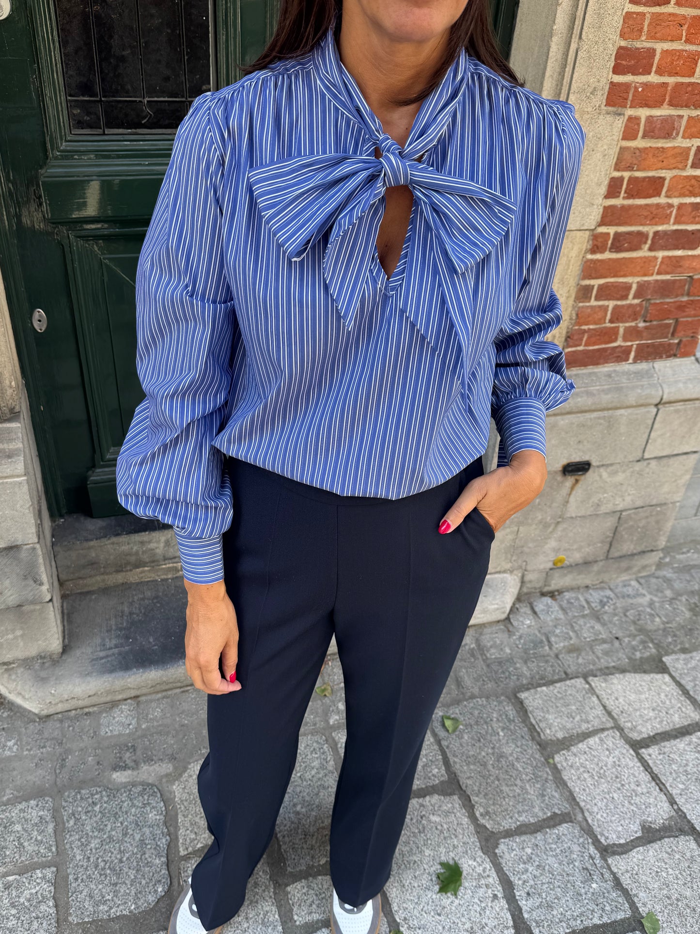 Janice Bloes Kilian Blue Stripes