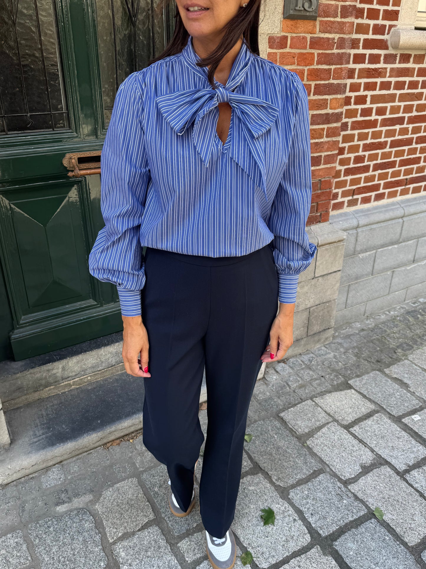 Janice Bloes Kilian Blue Stripes