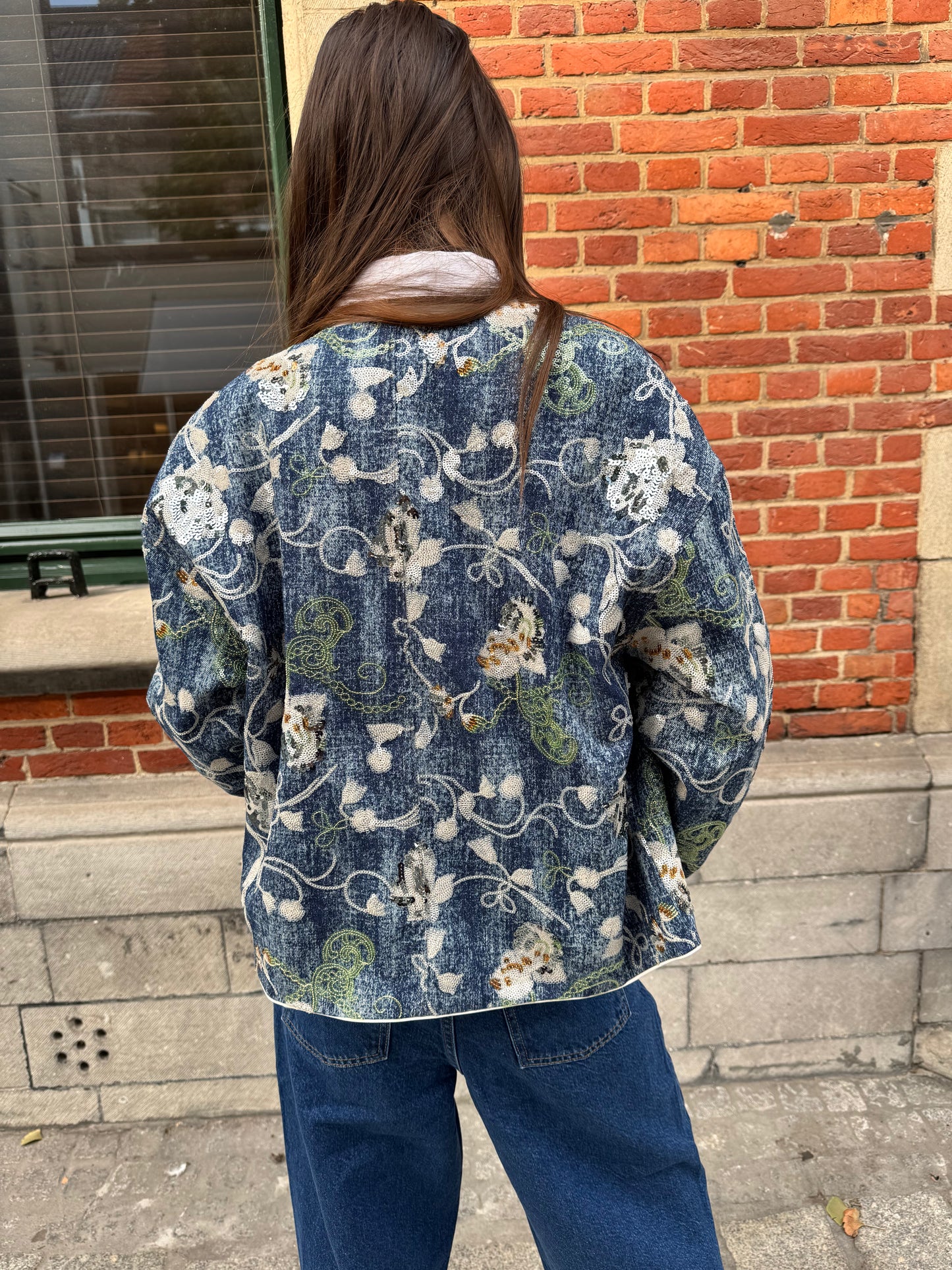 Coster Copenhagen Jas Denim Sequins