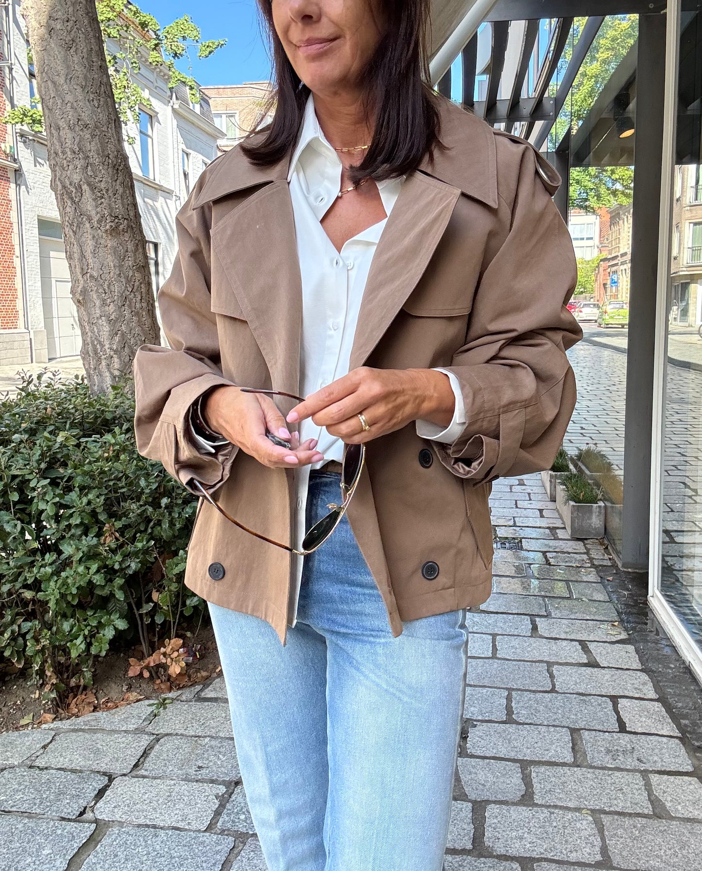 Eleh Trench Marrone
