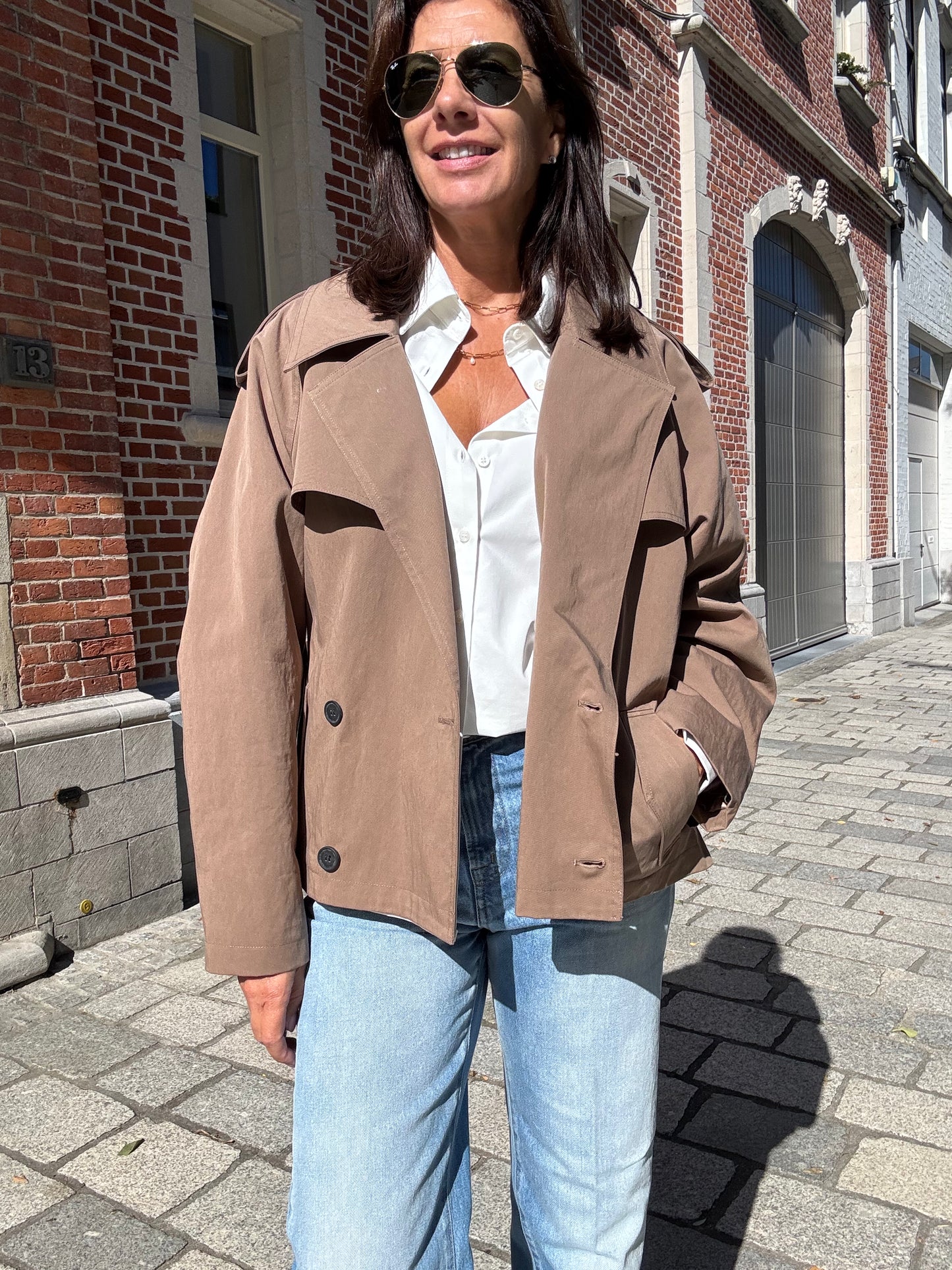 Eleh Trench Marrone