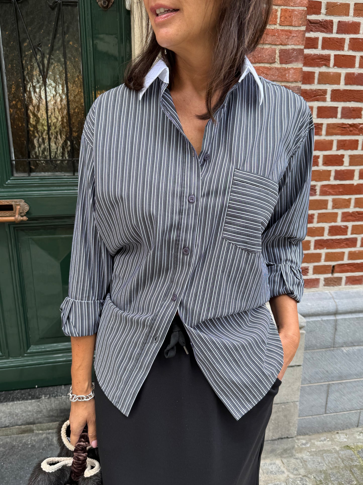 Janice Bloes Kygo Black Stripes