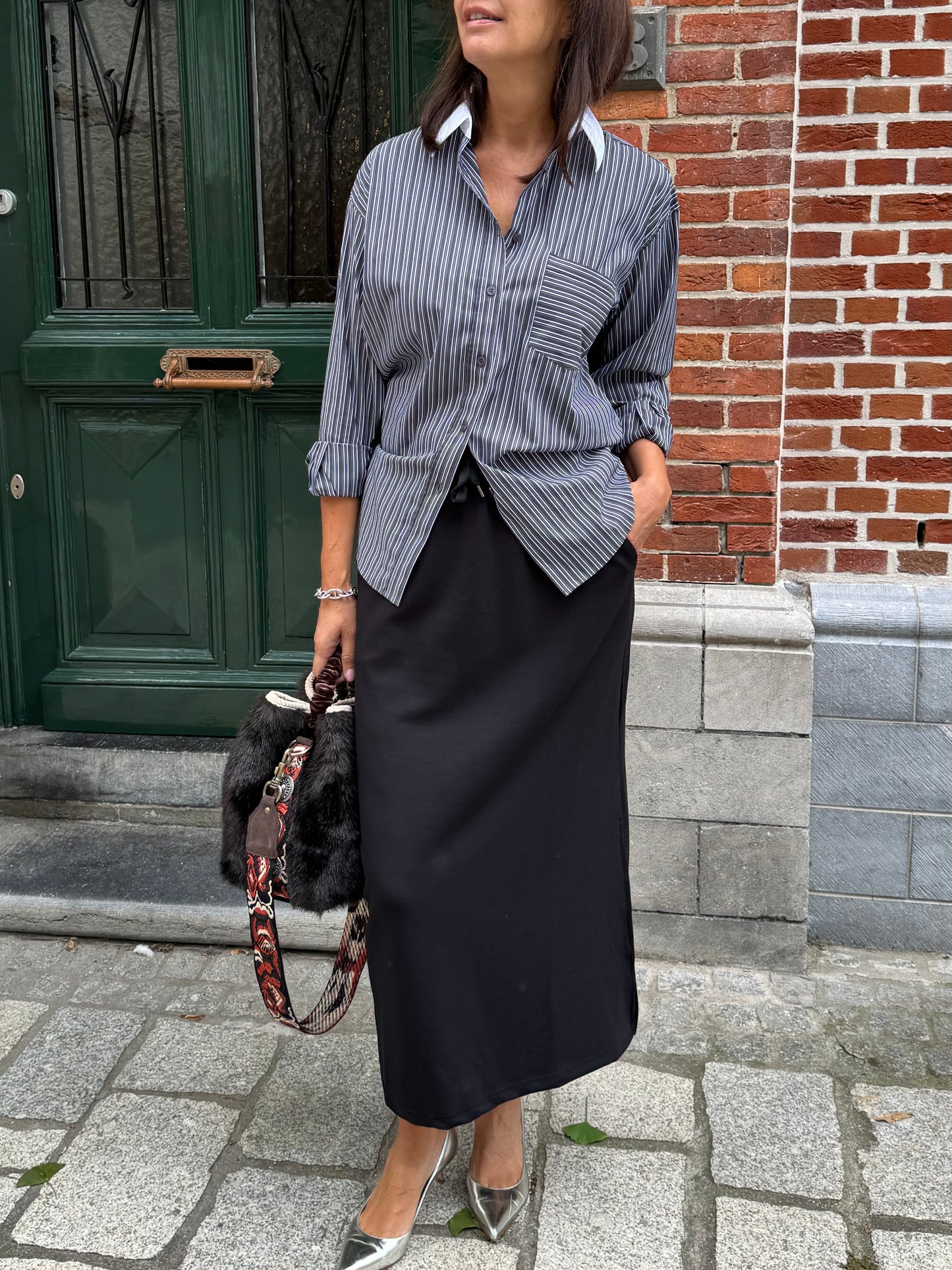 Janice Bloes Kygo Black Stripes