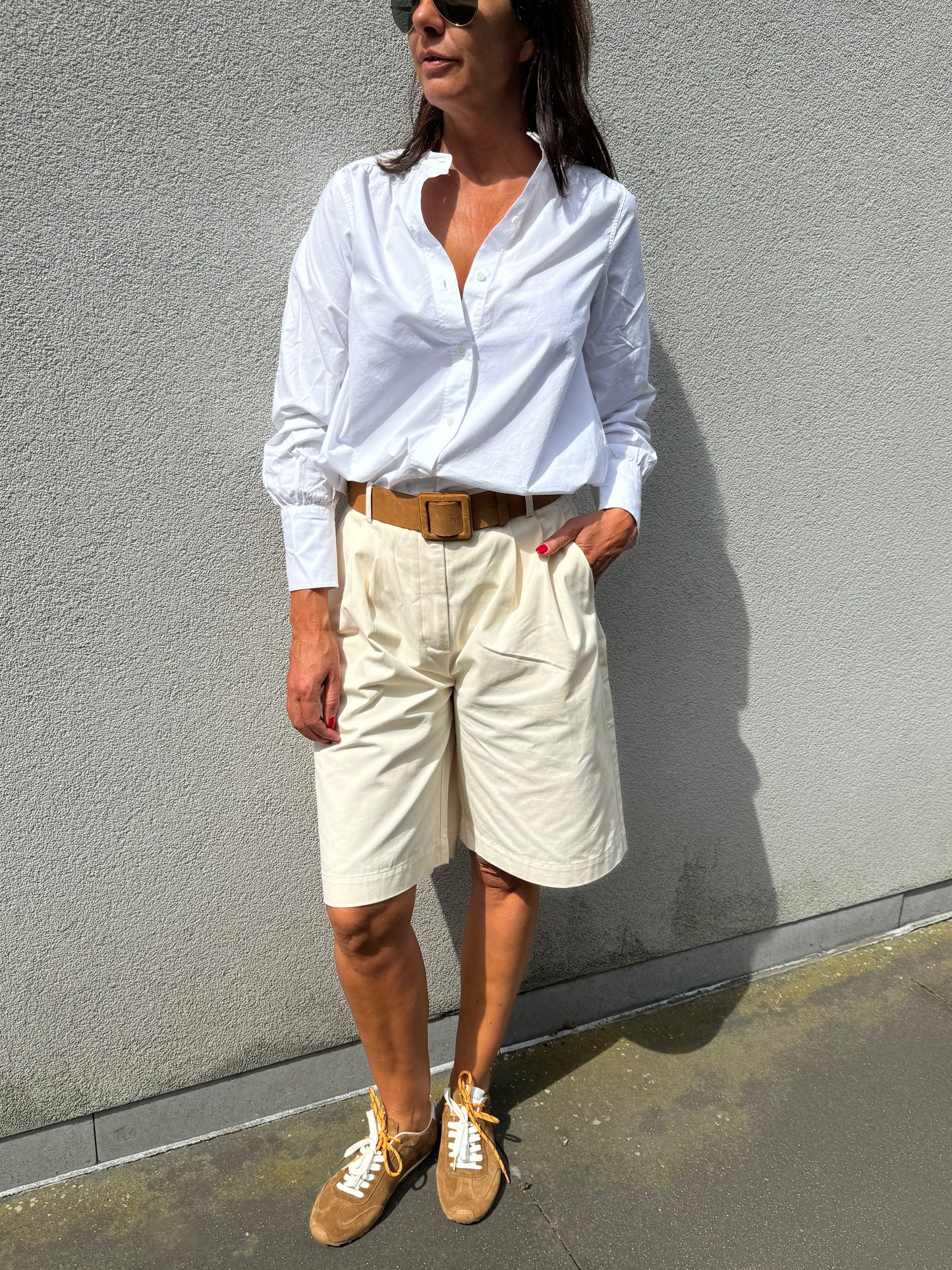 OUTLET Rue de Tokyo Short / Bermuda Prema Ivory